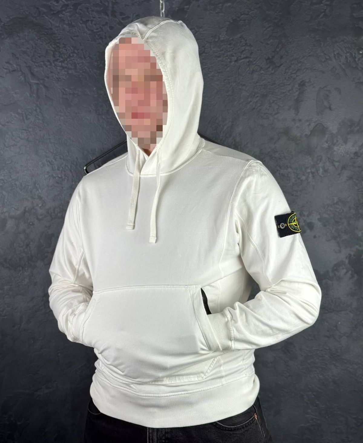 Stone Island Stone Island Men’s White Hoodie Size S-M Size US S / EU 44-46 / 1 - 7 Thumbnail