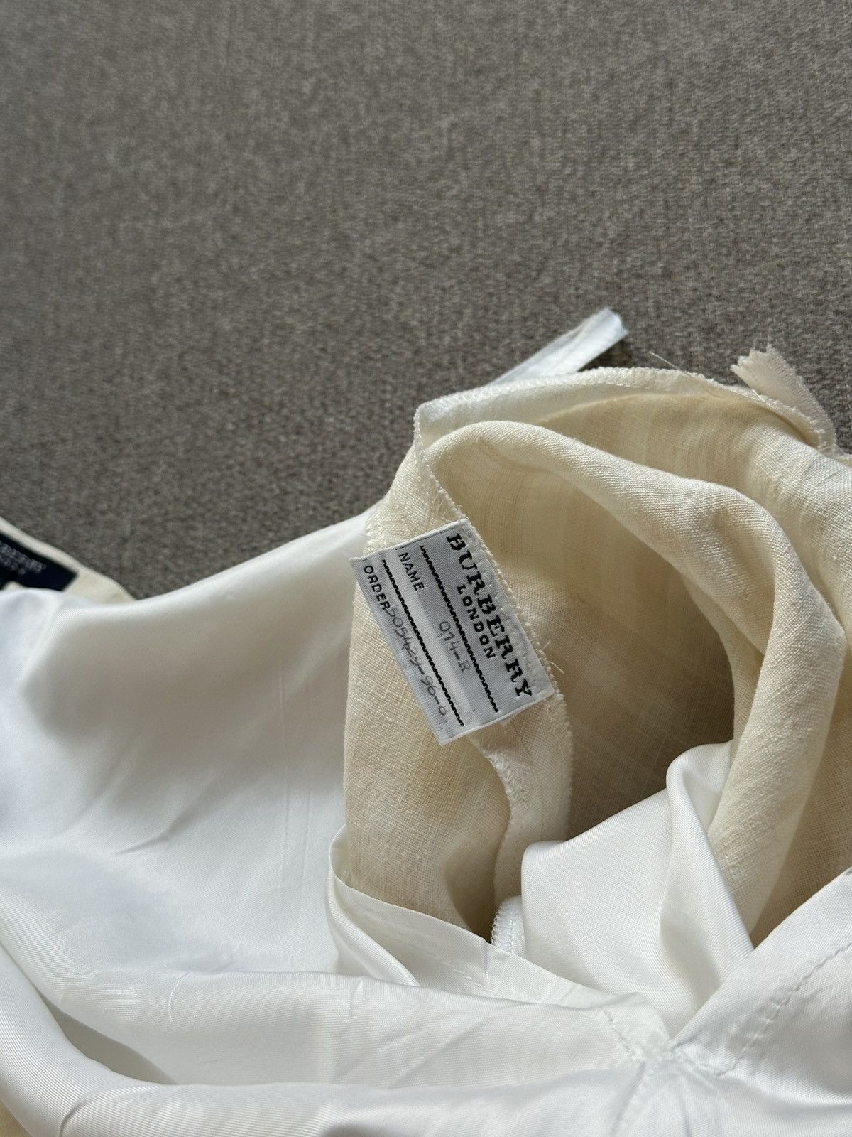 Burberry Burberry London vintage linen skirt made in England Size 32" / US 10 / IT 46 - 8 Thumbnail