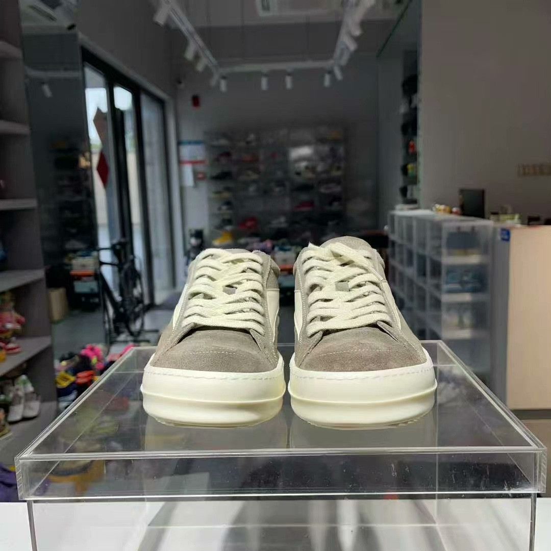 Rick Owens Rick Owens Gray Lowtop Sneakers 42 Men Size US 9 / EU 42 - 1 Thumbnail