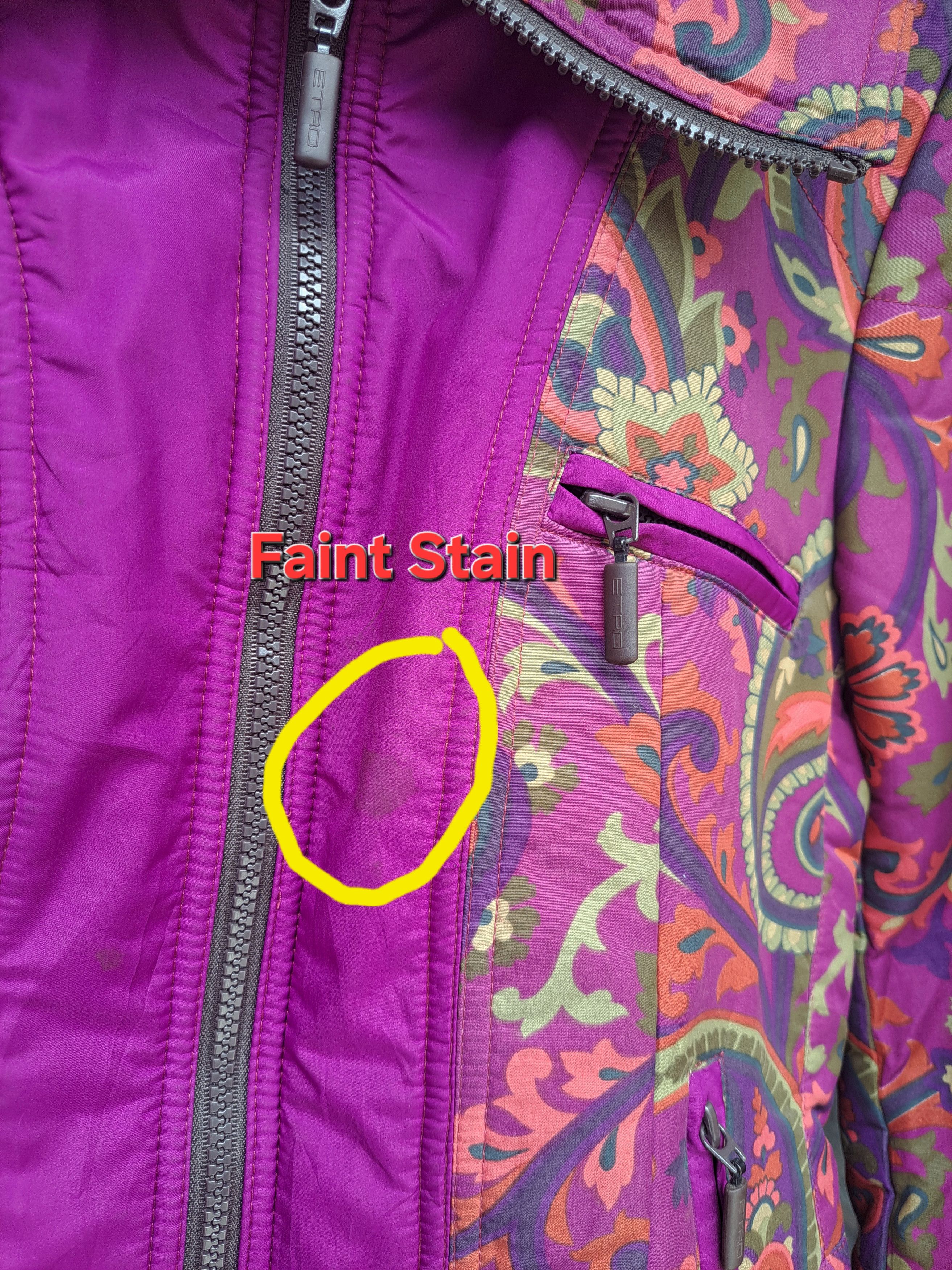 ETRO Milano Paisley Jacket Women Size 40