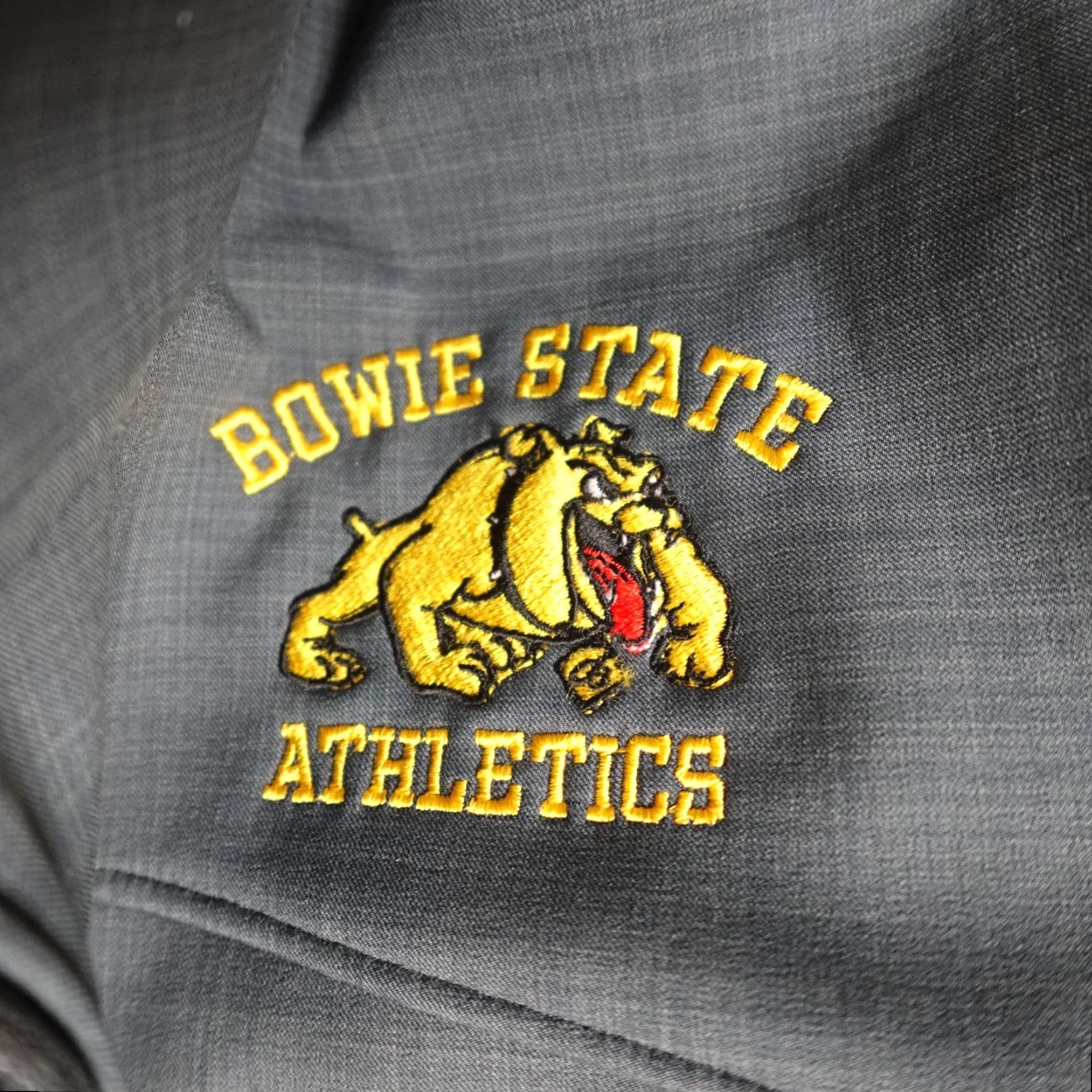 Under Armour Under Armour Jacket 2XL Gray Blue Coldgear Infrared Bowie State Bulldogs Windbreaker Full Zip Pockets Men Size US XXL / EU 58 / 5 - 5 Thumbnail
