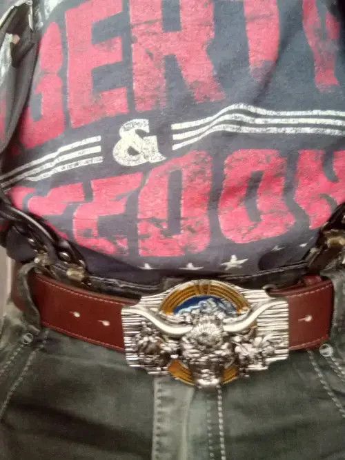 Other 130 cm Bull Cowboy Style Belt Size ONE SIZE - 2 Thumbnail