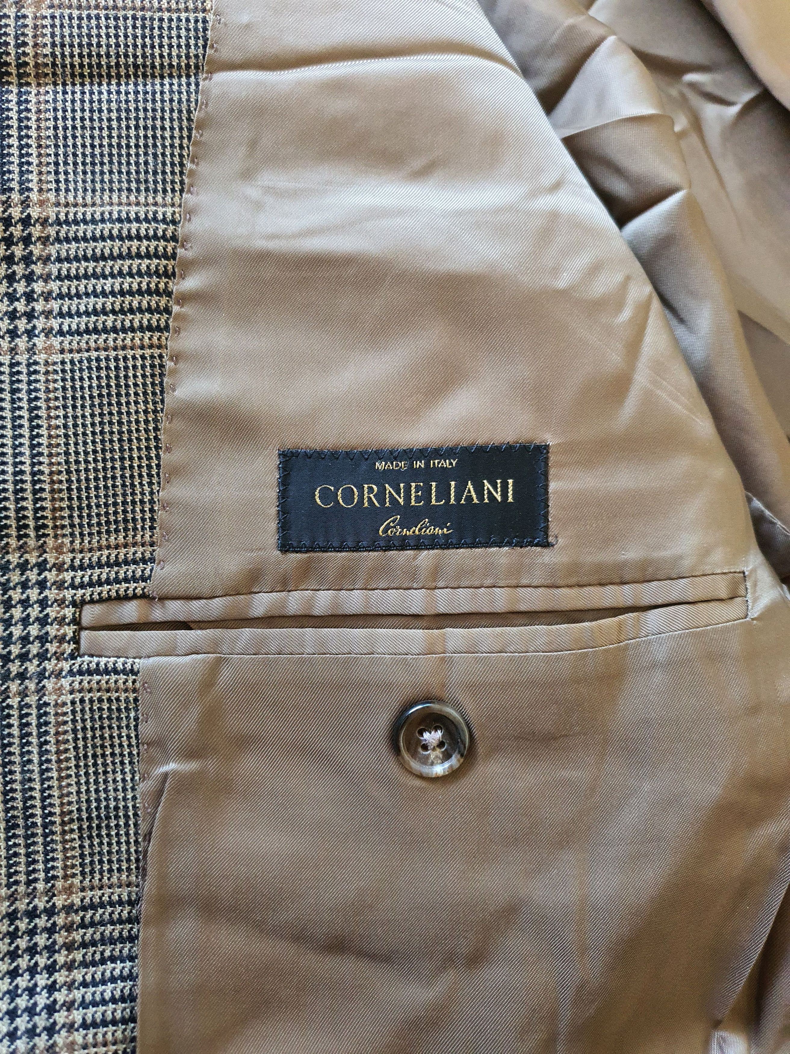 Corneliani Vintage Sport Coat Suit Jacket - Glenplaid Cashmere - EU 52 Size 42R - 5 Thumbnail