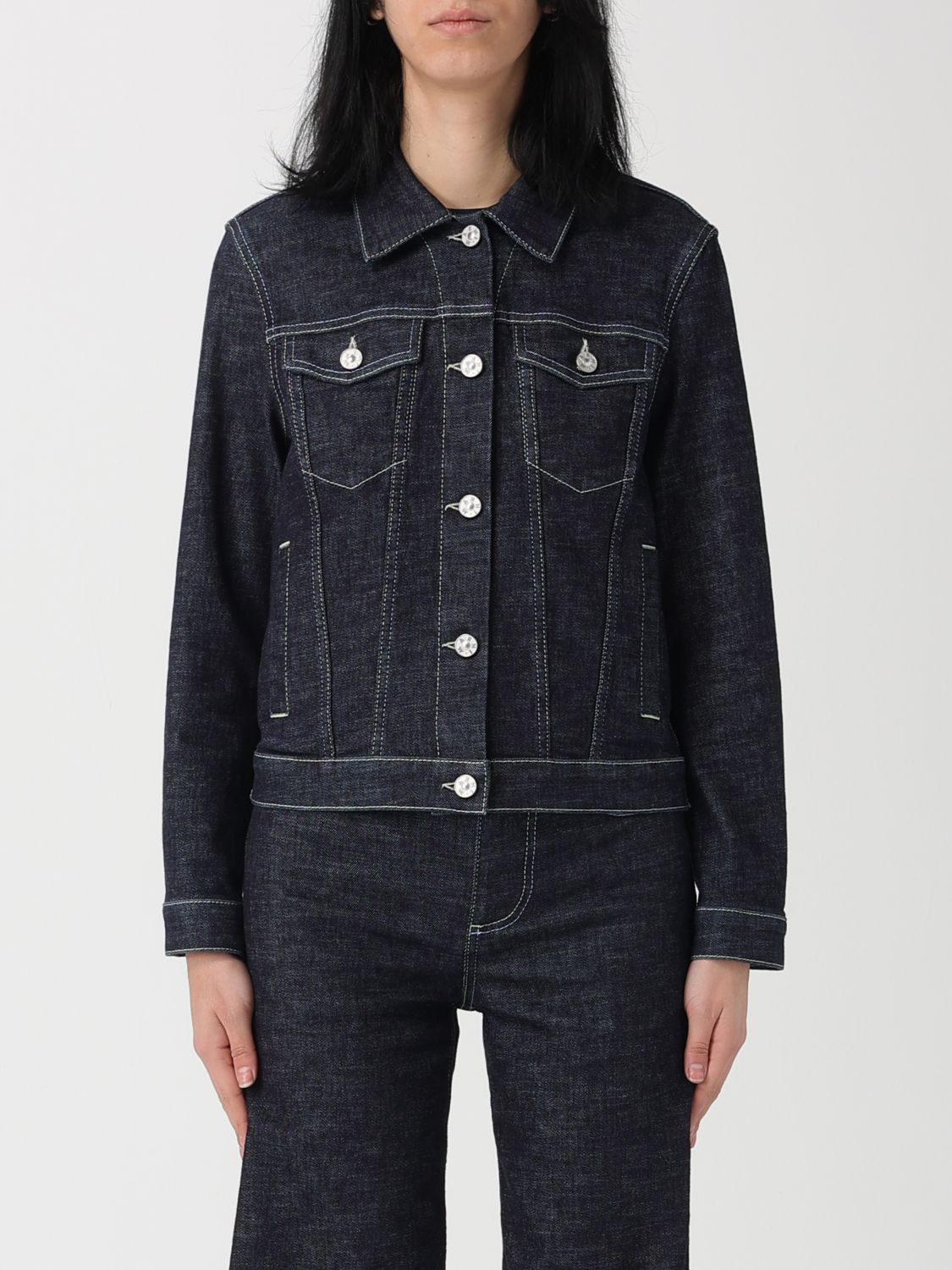 Marni Marni Jacket Woman Blue Size S / US 4 / IT 40 - 1 Thumbnail