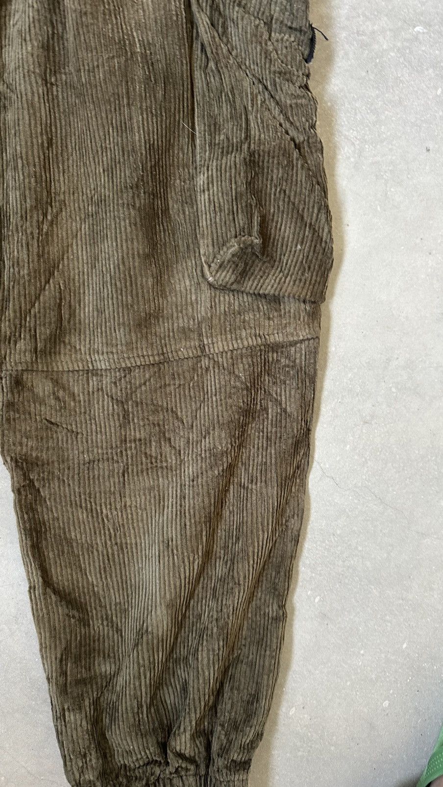 Japanese Brand JAPAN CORDUROY CARGO PANT Size US 32 / EU 48 - 12 Thumbnail