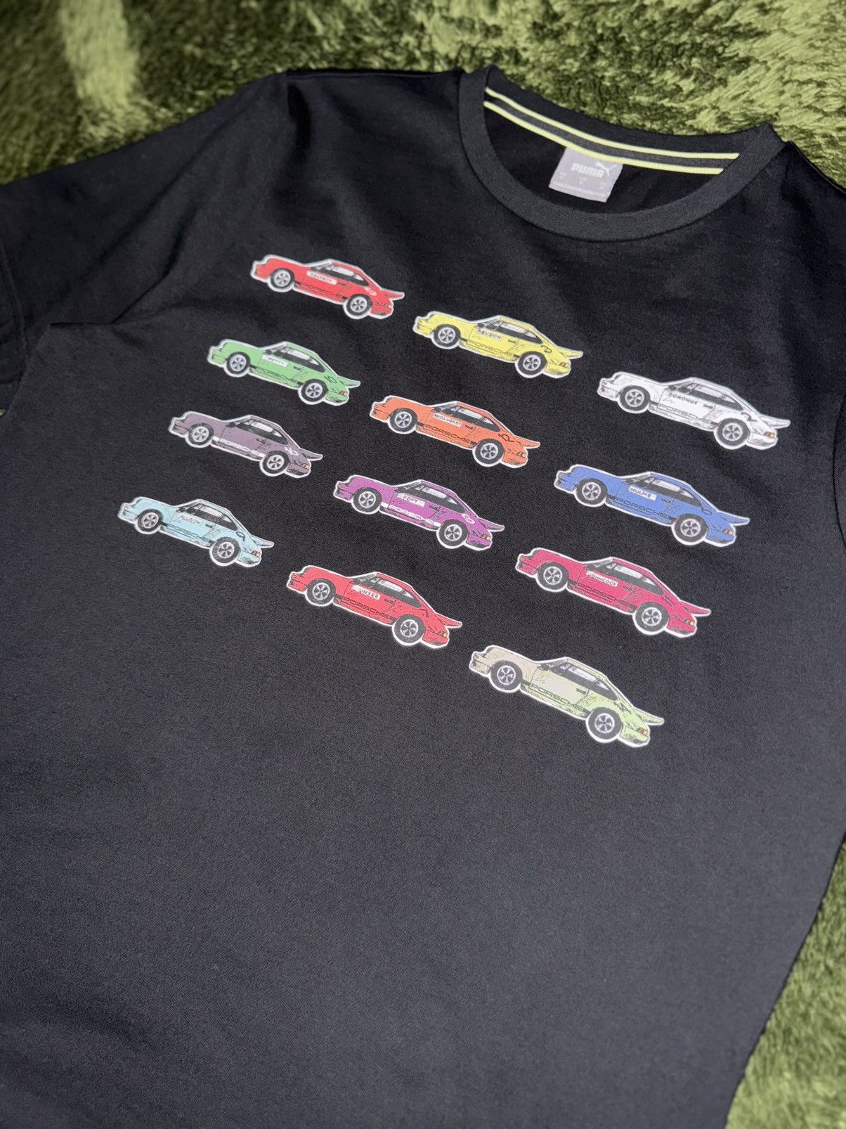 Puma [M] Puma x Porsche Legacy Archive Print T-Shirt Black Size US M / EU 48-50 / 2 - 2 Thumbnail