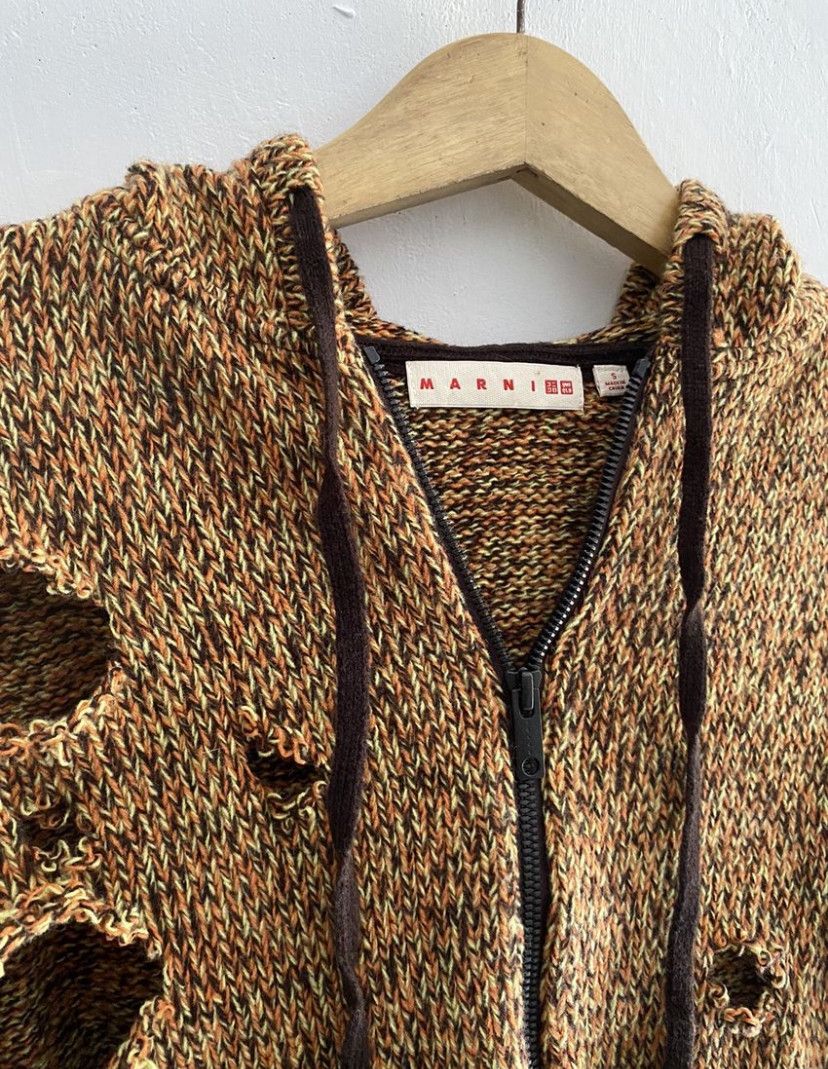 Marni × Uniqlo Marni X Uniqlo Knit Zip Hoodie Size US S / EU 44-46 / 1 - 3 Thumbnail