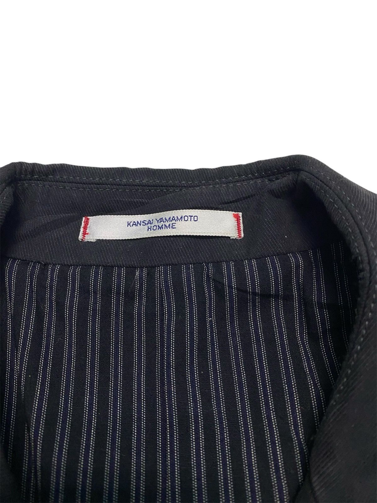 Japanese Brand × Kansai Yamamoto × Vintage Vintage kansai yamamoto homme chore jacket button up Size US L / EU 52-54 / 3 - 5 Thumbnail