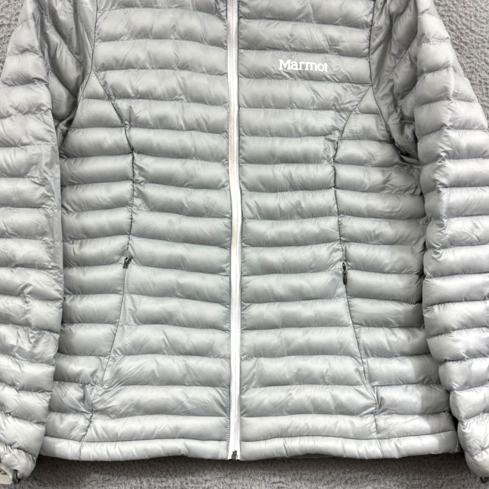 Marmot Marmot Echo Featherless Jacket Women’s Large Gray Puffer Quilted Zip Thinsulate Size L / US 10 / IT 46 - 2 Thumbnail