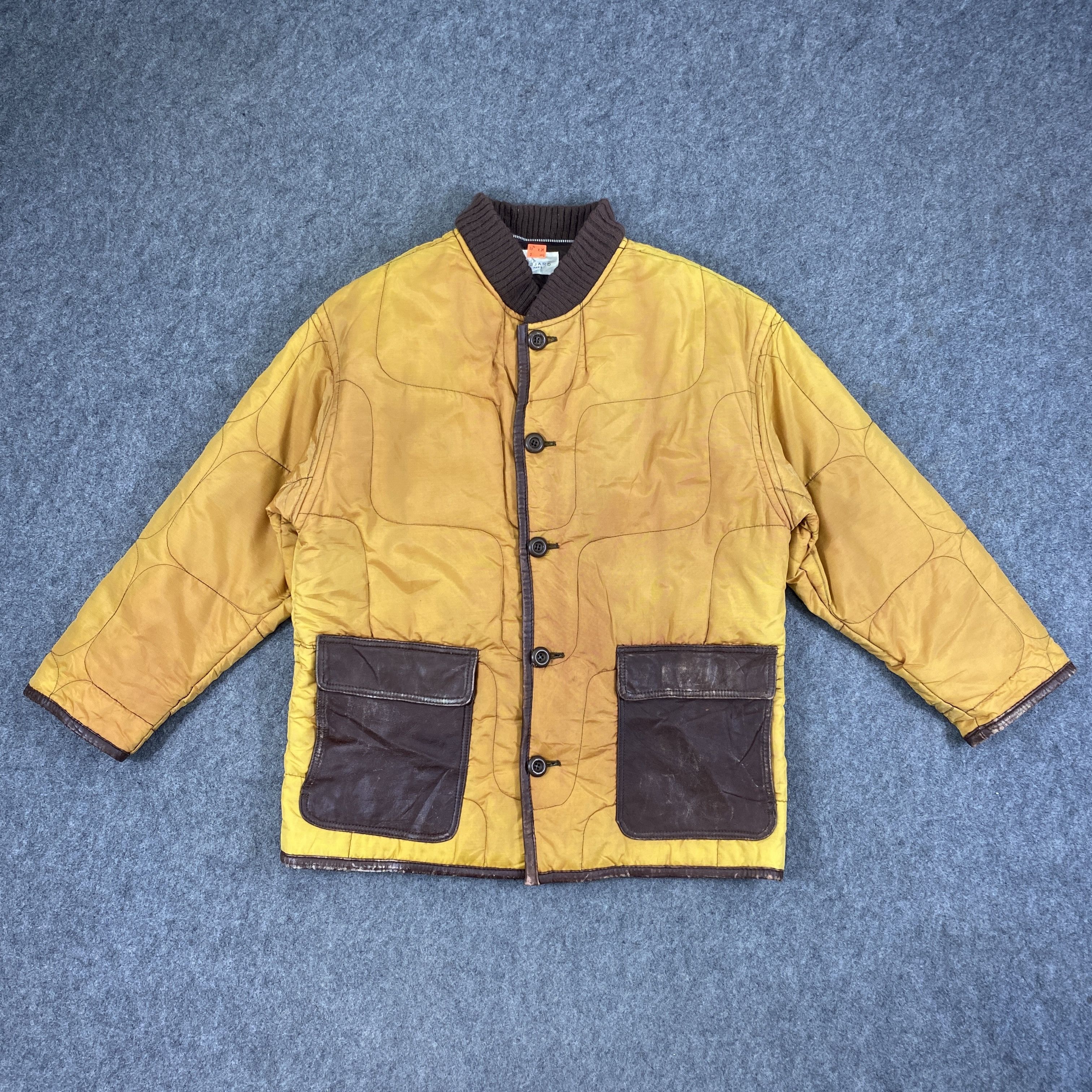 Vintage Sun Faded Quilted Issey Miyake Style Jacket -J106