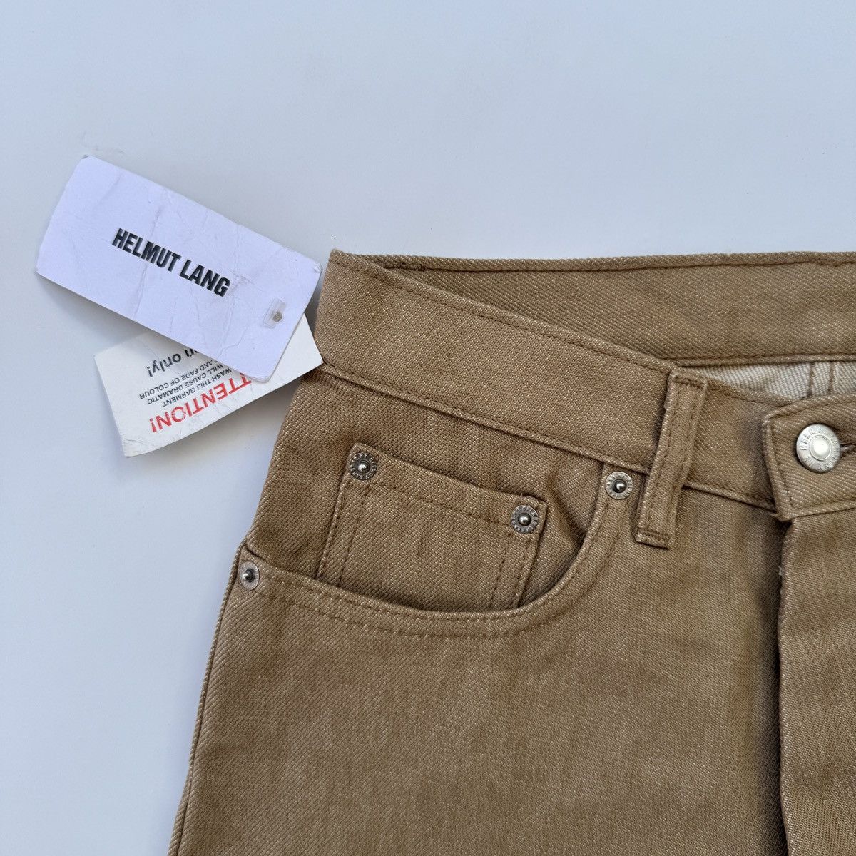 Helmut Lang Helmut Lang Classic Raw Denim Italian Cut Jeans Size 26" / US 2 / IT 38 - 6 Thumbnail