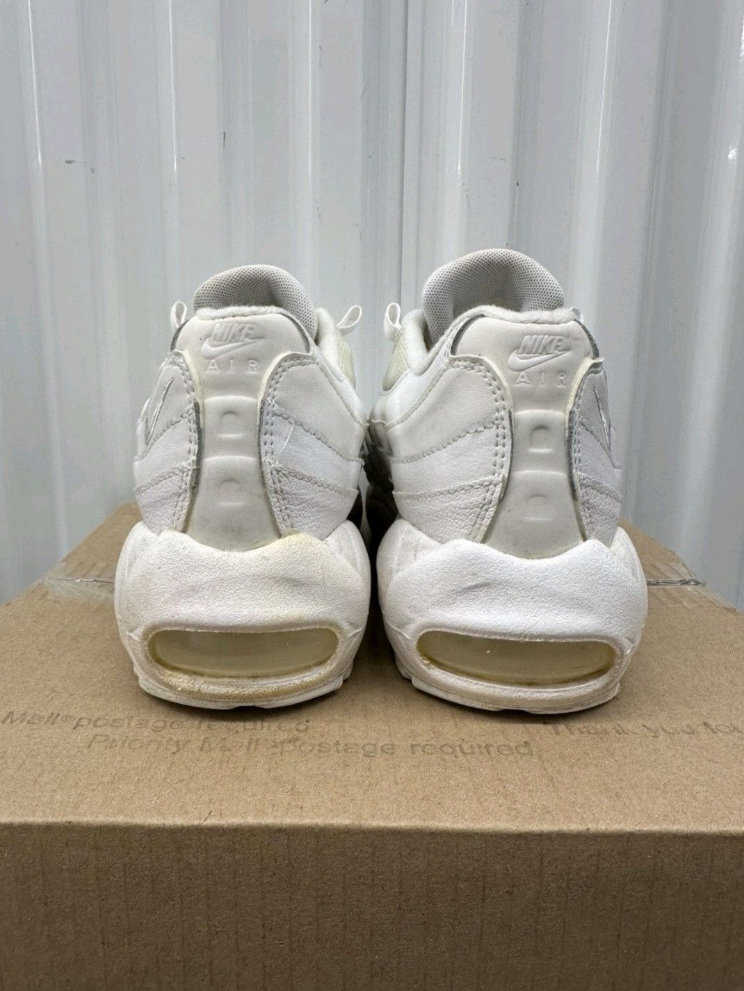 Nike Nike Air Max 95 Recraft Triple White CJ3906100 Size 6.5Y Size US 6.5 / EU 39-40 - 5 Thumbnail