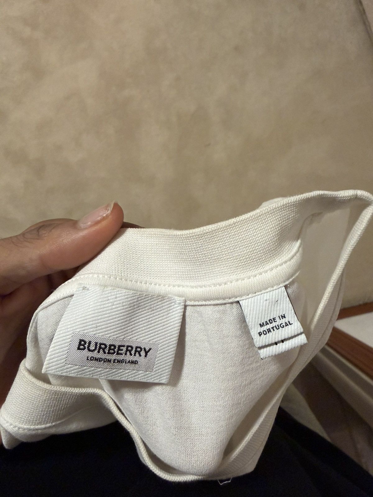 Burberry Burberry white TB t shirt Size US XS / EU 42 / 0 - 4 Thumbnail