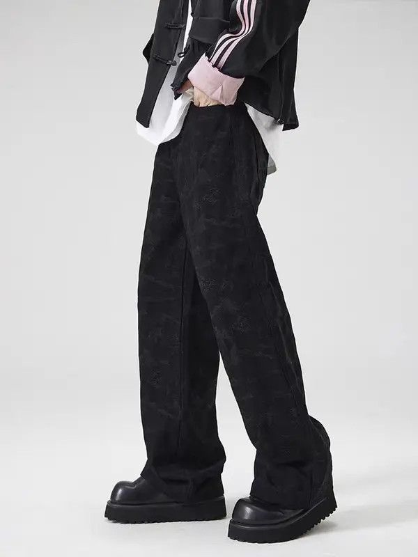 Japanese Brand x Kumi Vintage street textured washed loose casual jeans Size US 28 / EU 44 - 5 Thumbnail