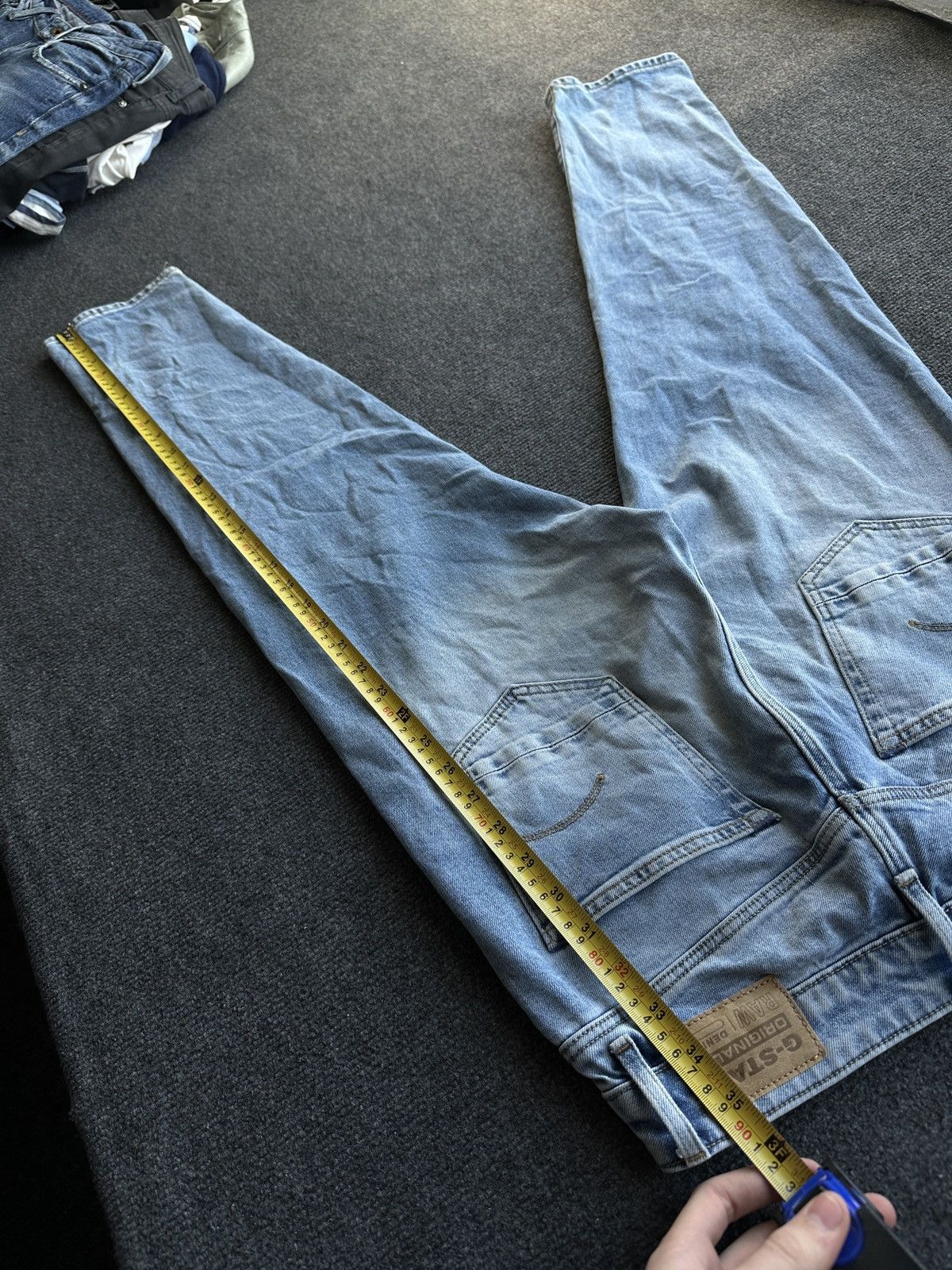 G-Star VNTG🚨G STAR RAW Jeans AVANT GARDE Washed Denim y2k Size 25" / US 0 / IT 36 - 15 Thumbnail