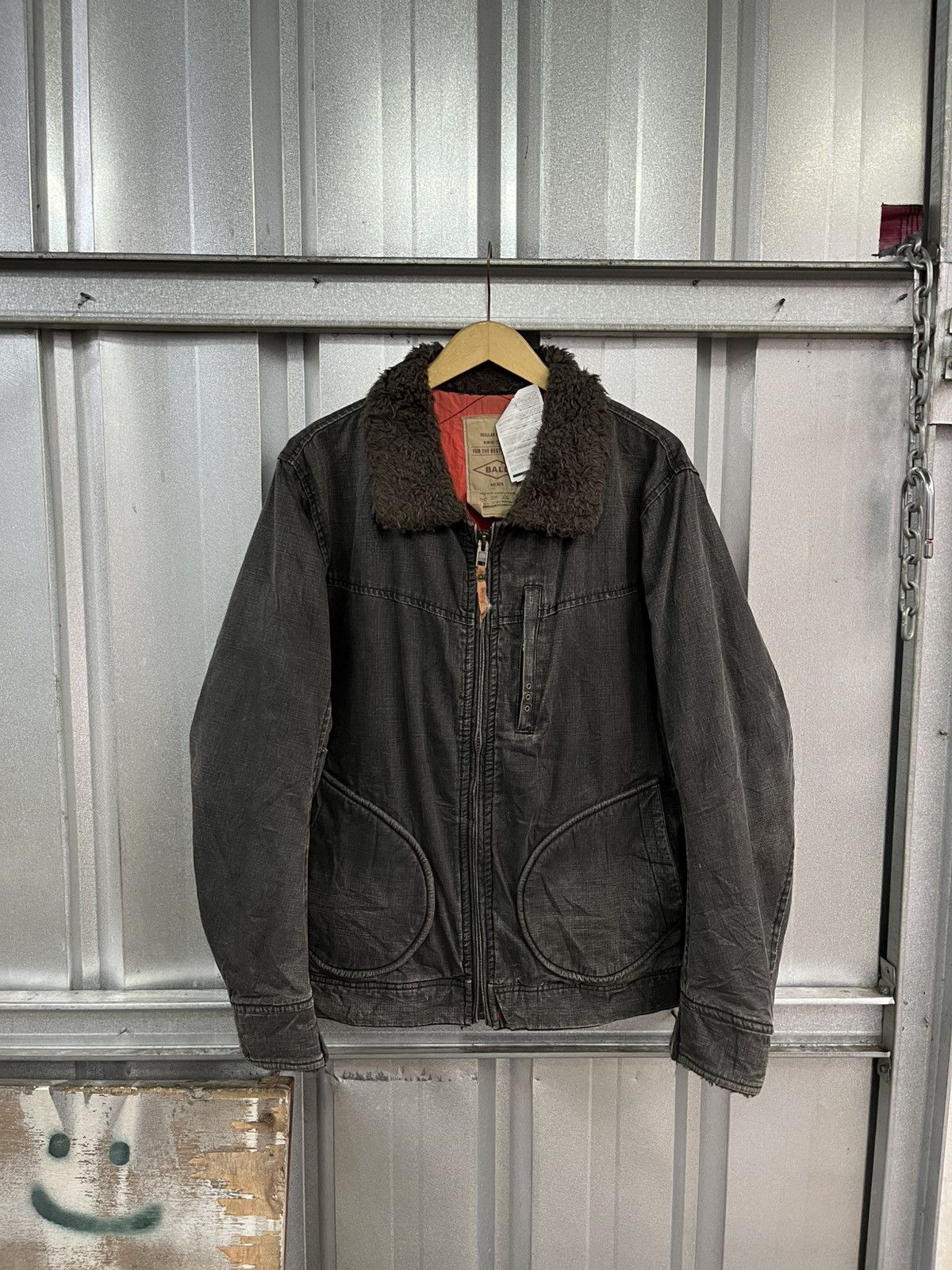 Ball distressed jeans denim jacket