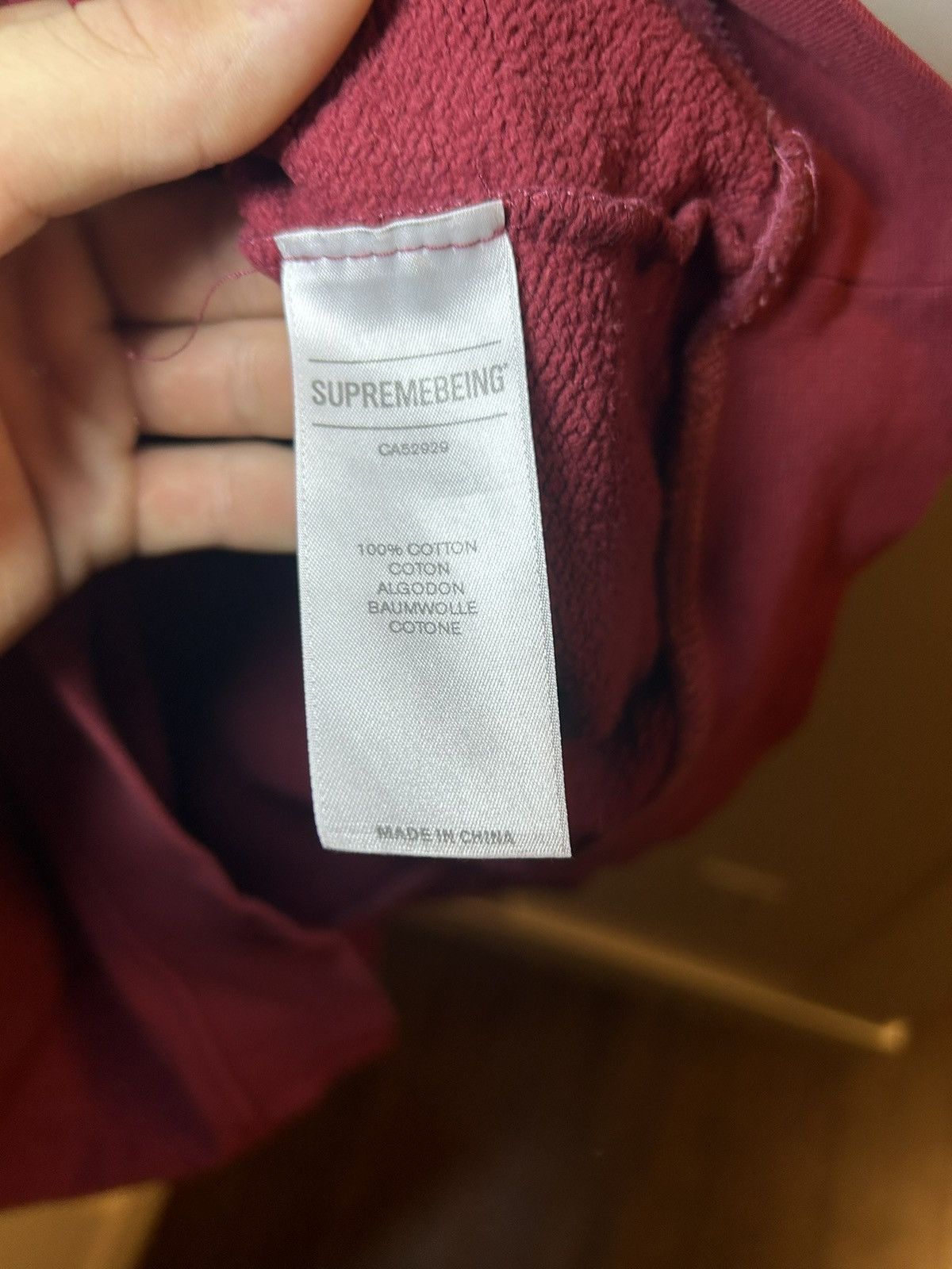SUPREMEBEING Supremebeing chainstitch logo crewneck sweatshirt Size US L / EU 52-54 / 3 - 6 Thumbnail
