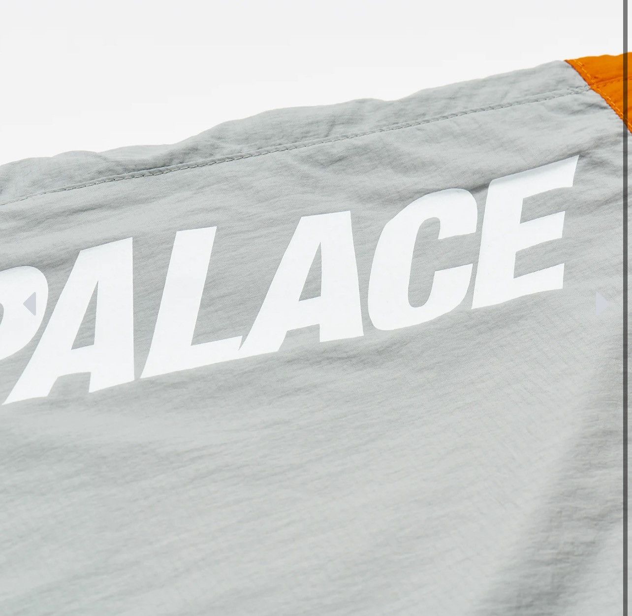 Palace PALACE RUN IT SHORT JAFFA / GREY RIPSTOP NYLON SIZE LARGE Size US 34 / EU 50 - 3 Thumbnail