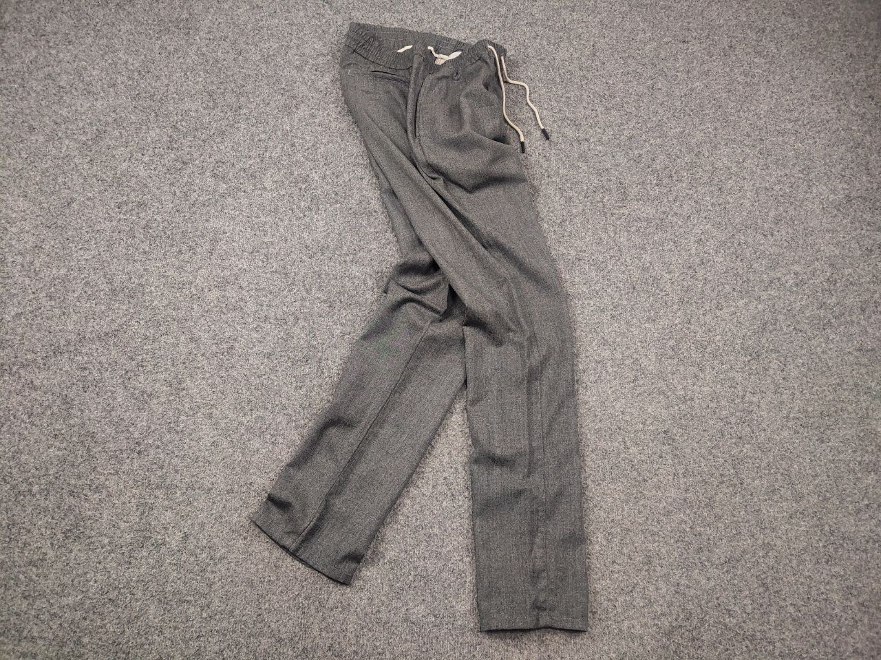 Boggi Boggi Milano Italy Design Classic trousers fine gray resti Size US 31 - 2 Thumbnail