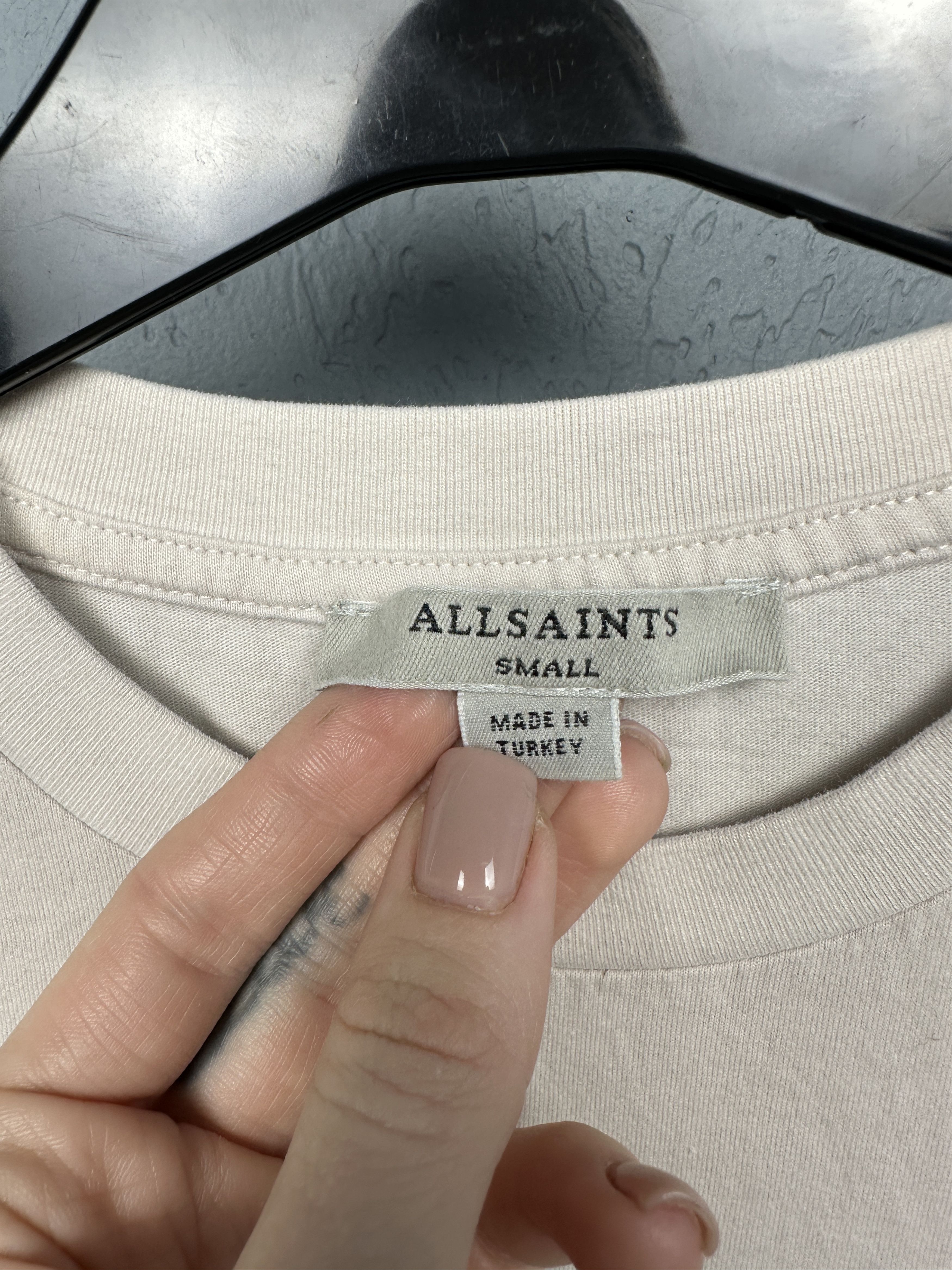 Allsaints Allsaints Womens Separo Crew Neck T-Shirt Size S / US 4 / IT 40 - 5 Thumbnail