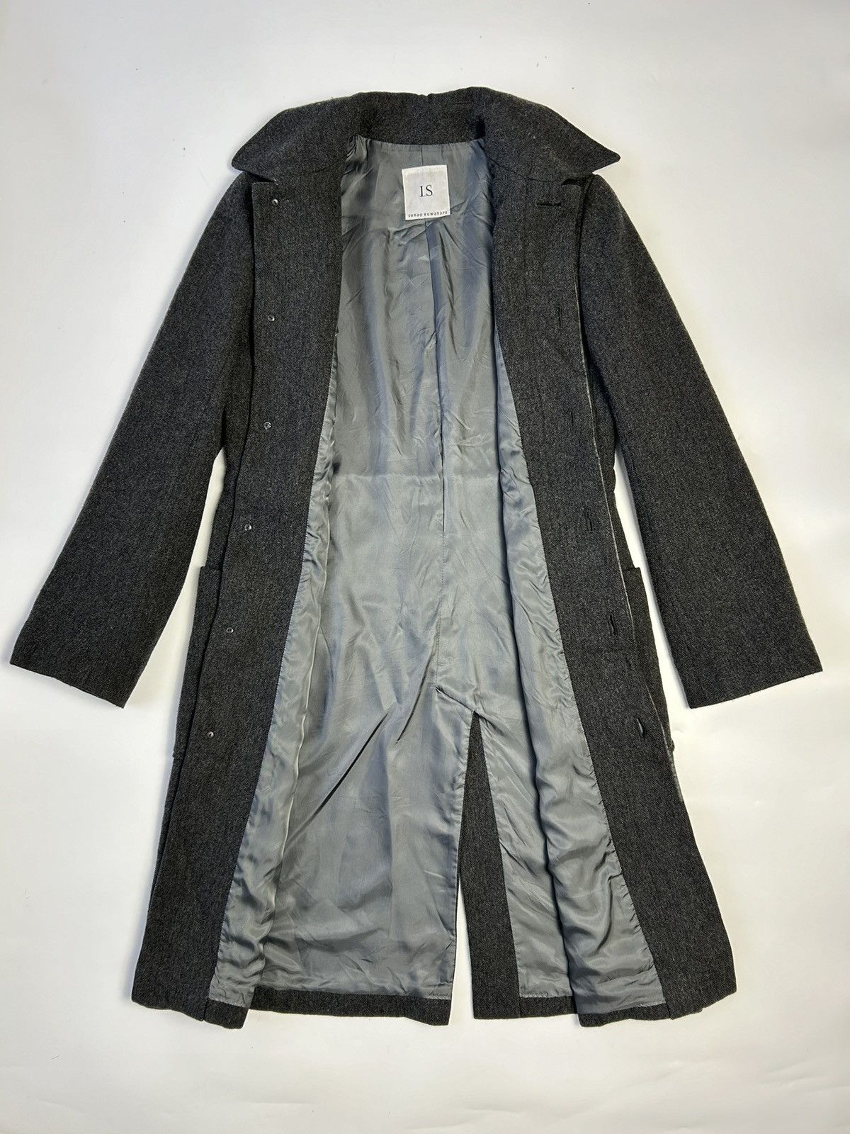 Designer × Issey Miyake I.S. SUNAO KUWAHARA TRENCH COAT Size US M / EU 48-50 / 2 - 2 Thumbnail