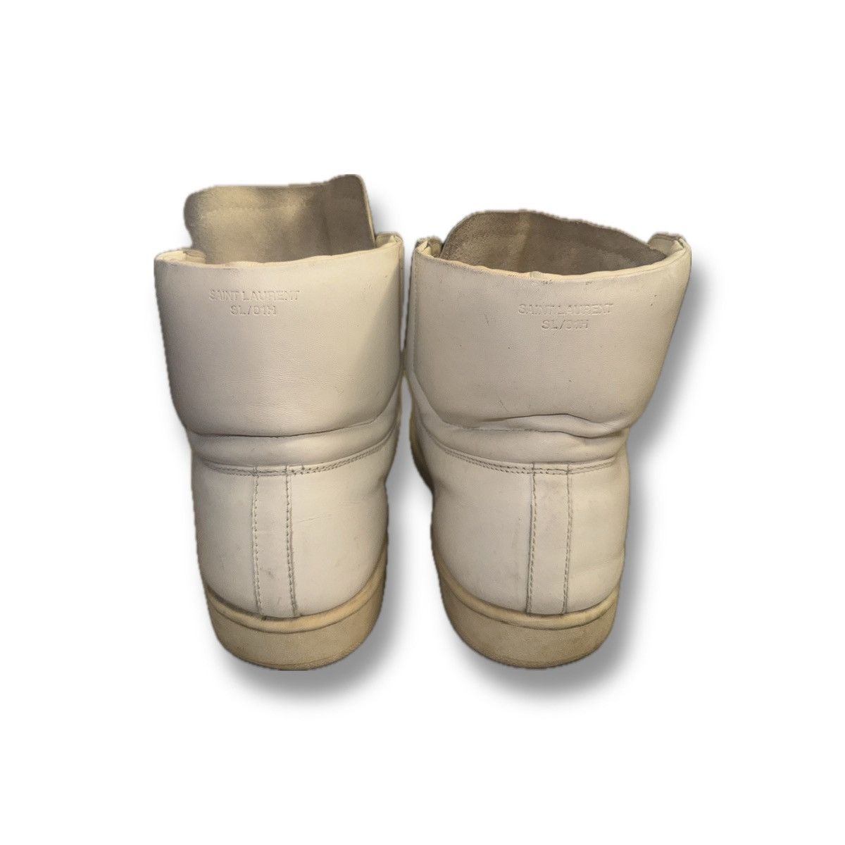Saint Laurent Paris Saint laurent paris SL/01H White High Tops Size US 6.5 / EU 39-40 - 5 Thumbnail