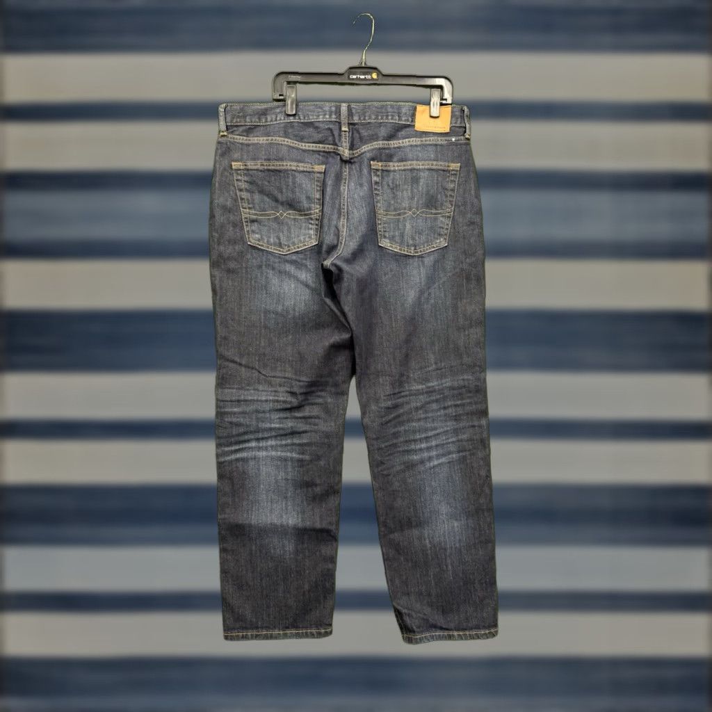 Lucky Brand Lucky Brand Jeans Men 38x30 Blue 221 Original Straight Fit Denim Jeans Regular Waist 38 Inseam 30 Solid Dark Blue Mens Jeans Size US 38 / EU 54 - 1 Thumbnail