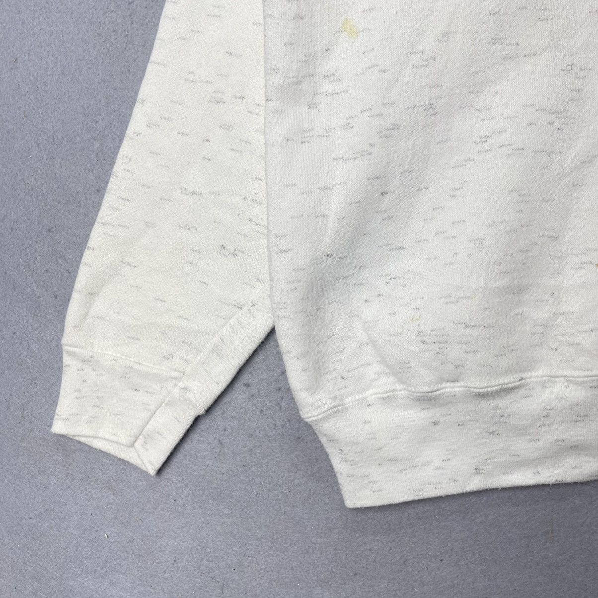 Vintage Vintage Oneita Speckled Blank Sweatshirt USA Size US M / EU 48-50 / 2 - 5 Thumbnail