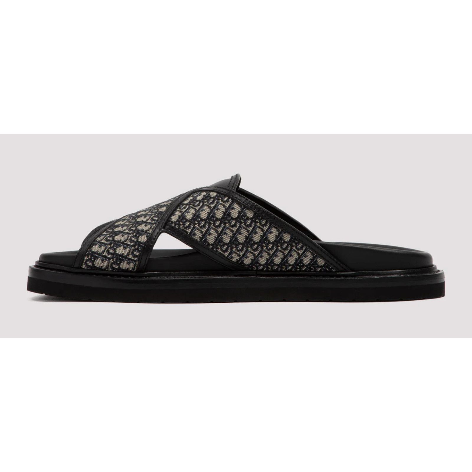 Dior Dior Mens Aqua Oblique Jacquard Logo Slide Slip On 42 9 Size US 9 / EU 42 - 12 Thumbnail