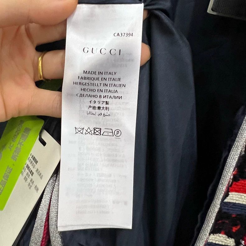 Gucci Gucci Black and red double G knitted short jacket 2501-Next Size US XXS / EU 40 - 5 Thumbnail
