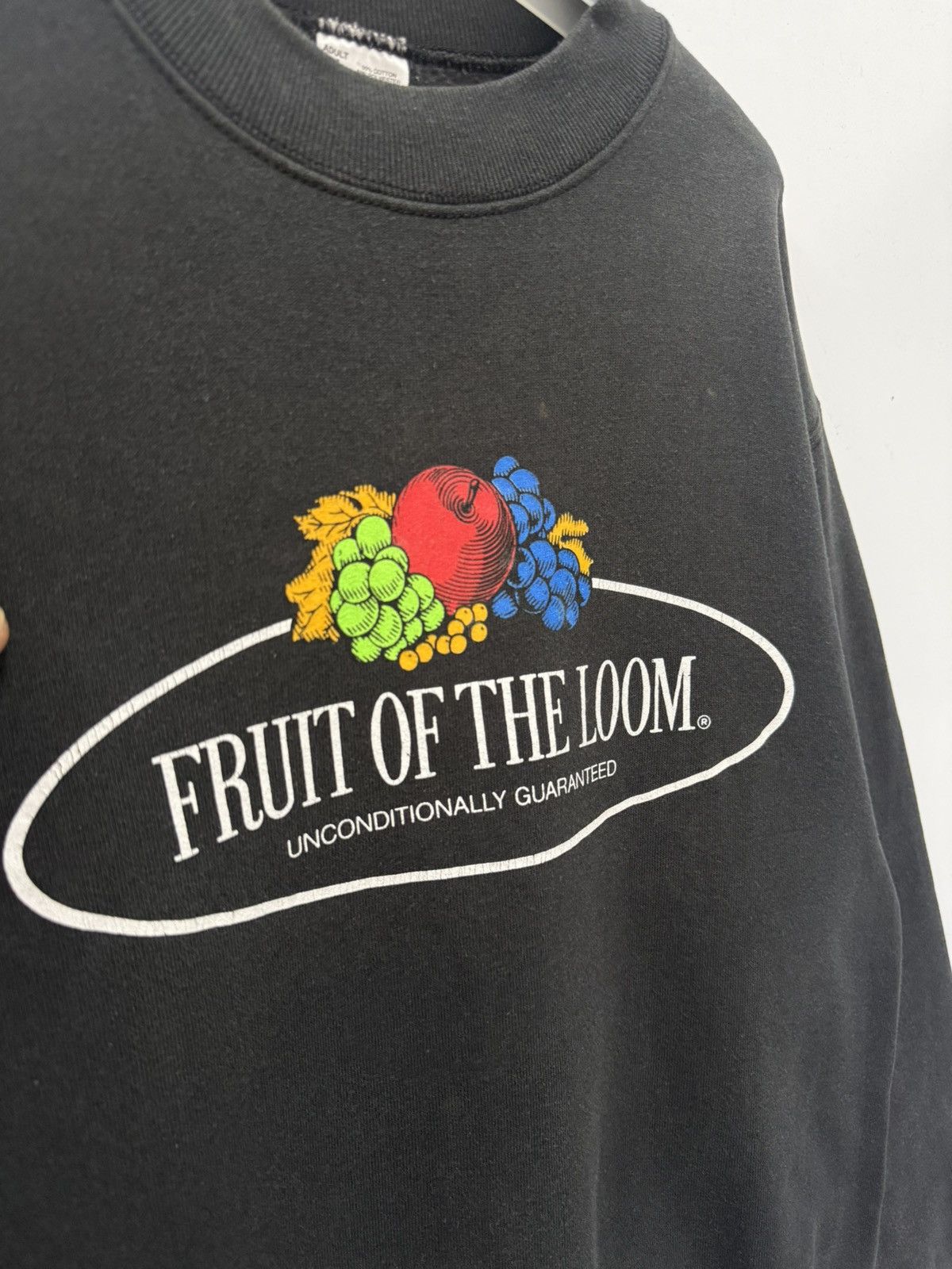 Fruit Of The Loom 🔥 90's Vintage Sweatshirt Fruit Of The Loom - M Size US S / EU 44-46 / 1 - 4 Thumbnail