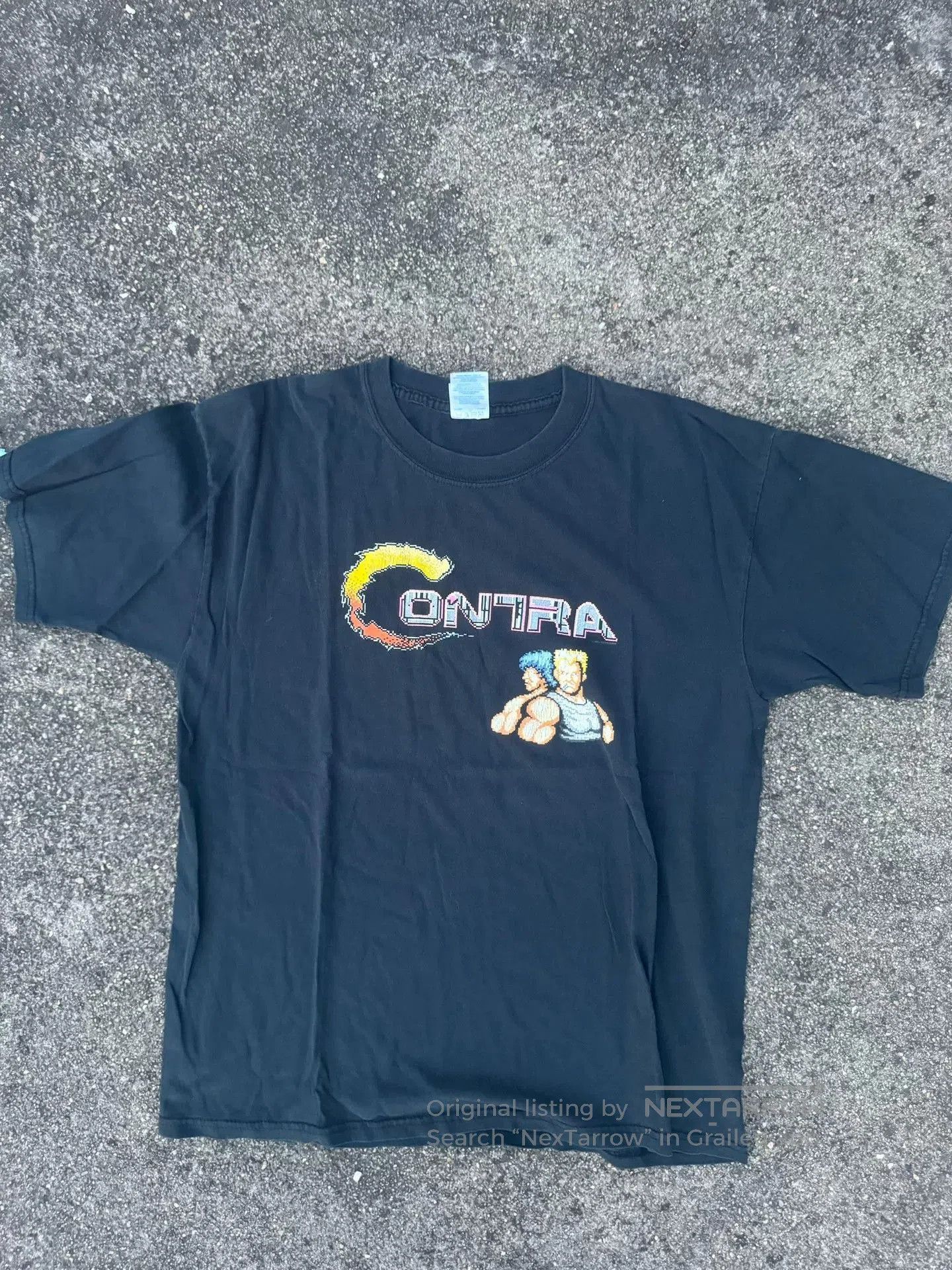 Vintage Vintage Contra Game Graphic Tee. Size US M / EU 48-50 / 2 - 1 Thumbnail
