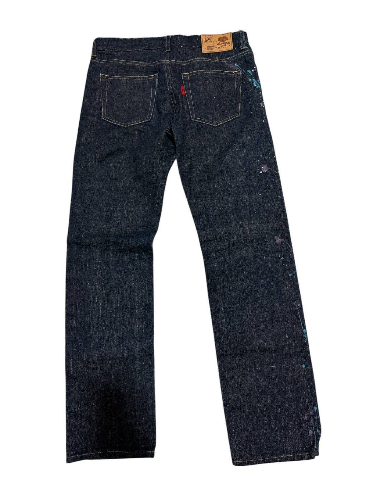 ADDICT Addict Denim Jeans Paint Splatters Size 30" / US 8 / IT 44 - 4 Thumbnail