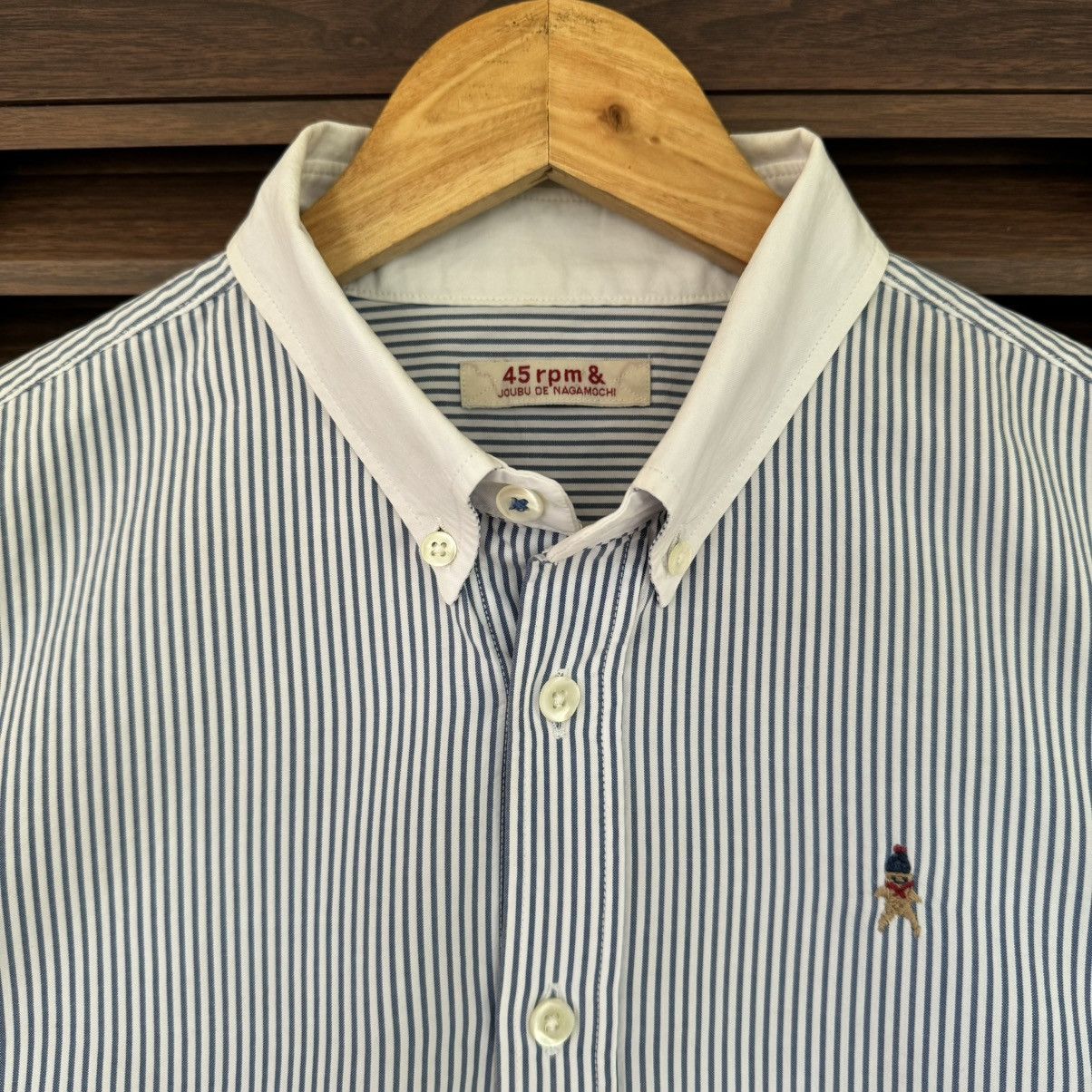 45rpm × Designer × Japanese Brand 45rpm Joubu De Nagamochi Button Up Size M / US 6-8 / IT 42-44 - 4 Thumbnail