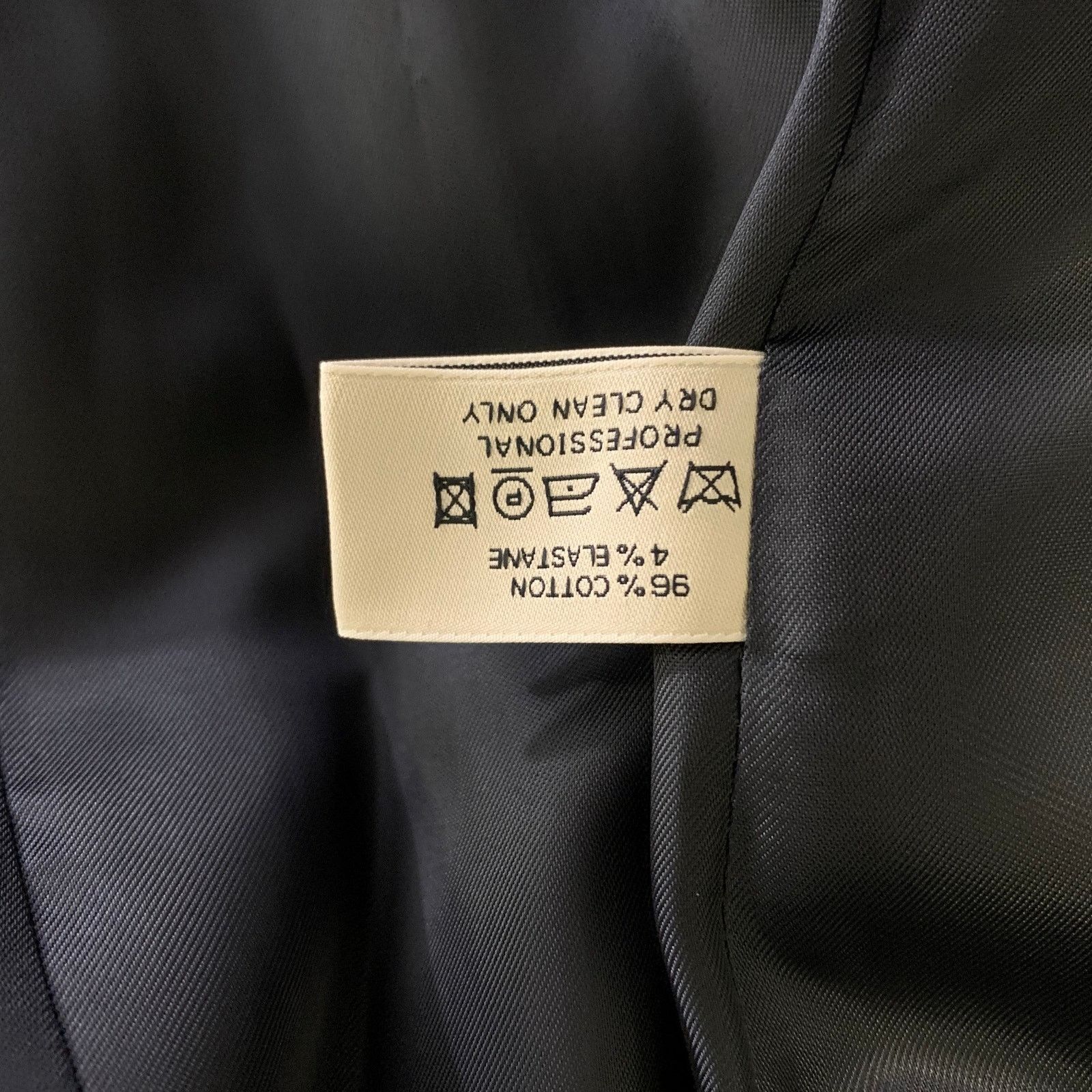 Other PAUW Size XS Navy Cotton Blend Solid Kimono Jacket Size XS / US 0-2 / IT 36-38 - 6 Thumbnail