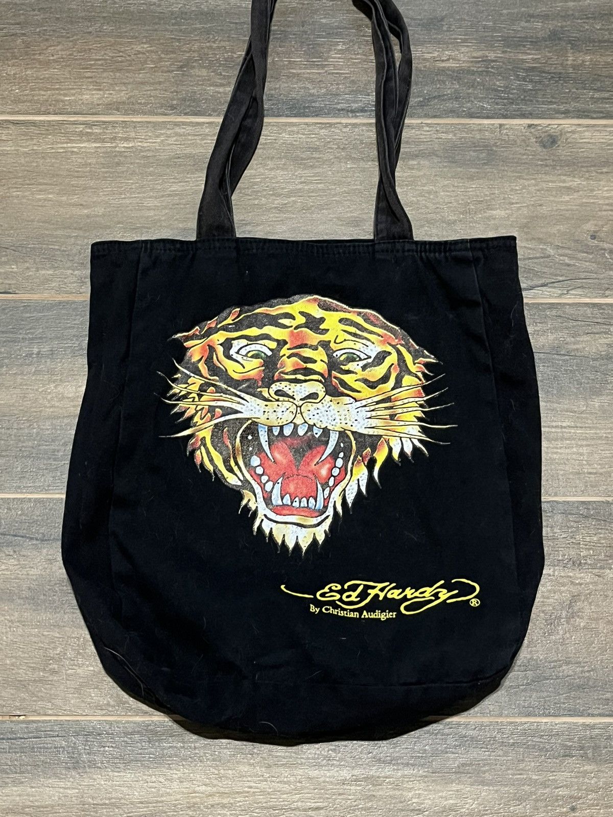 Christian Audigier × Ed Hardy Unisex steals🔥🔥Ed Hardy by Christian Audigier medium totes Size ONE SIZE - 1 Thumbnail