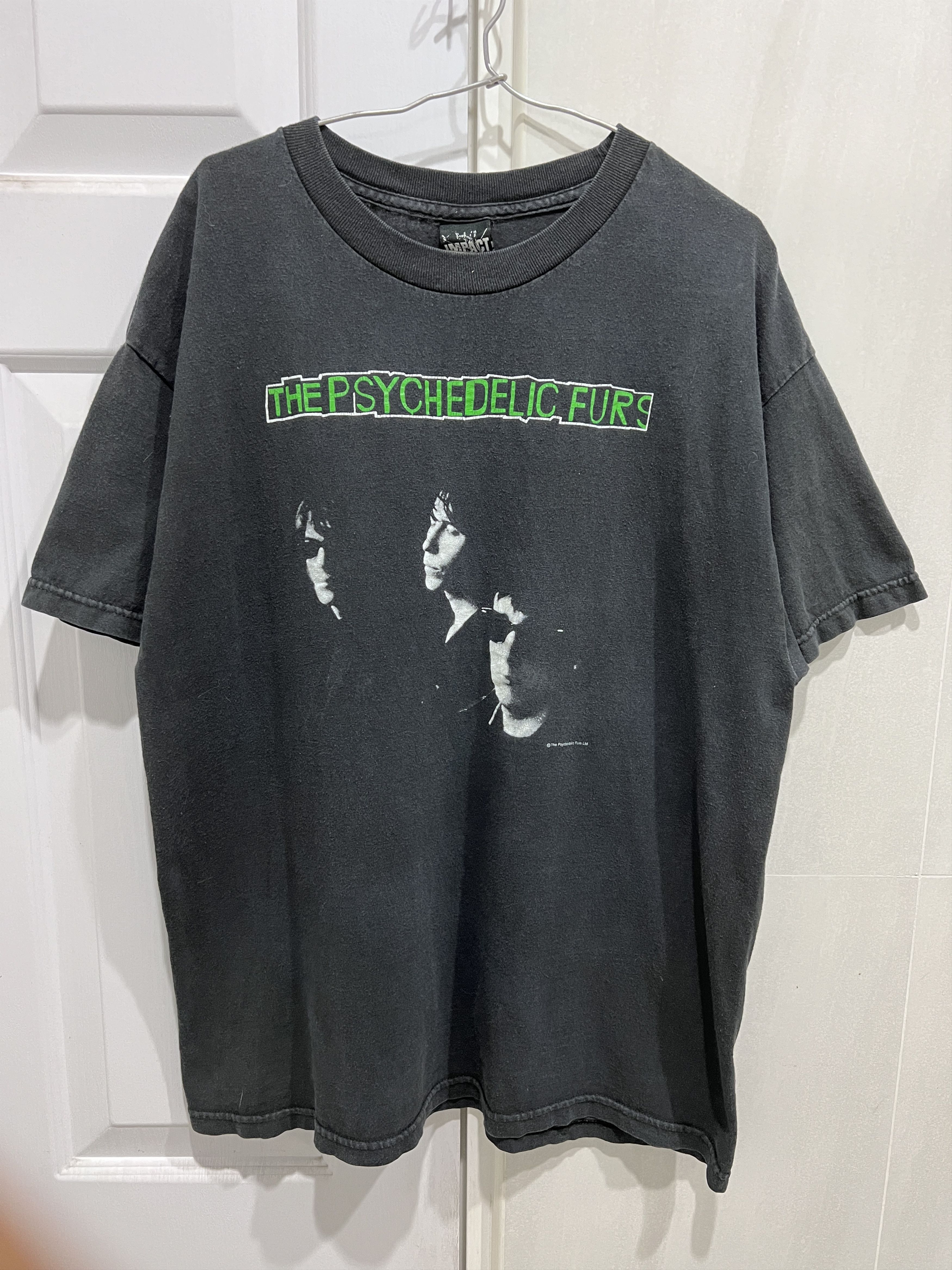 Band Tees Vintage Y2K The Psychedelic Furs Tee Faded Post-punk Size US L / EU 52-54 / 3 - 3 Thumbnail