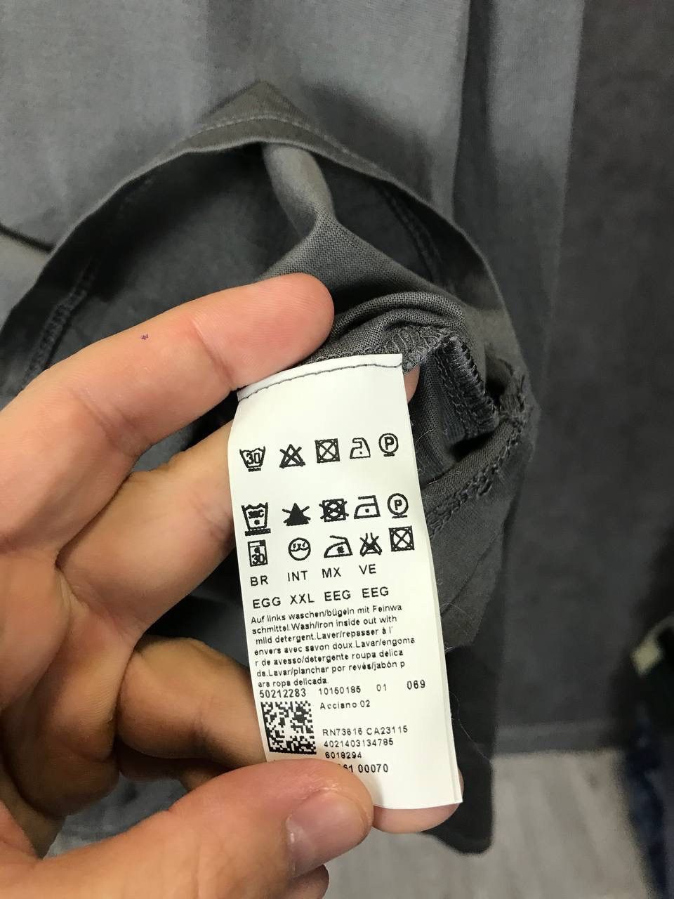 Designer × Hugo Boss Hugo Boss designer pocket longsleeve Size US XL / EU 56 / 4 - 6 Thumbnail