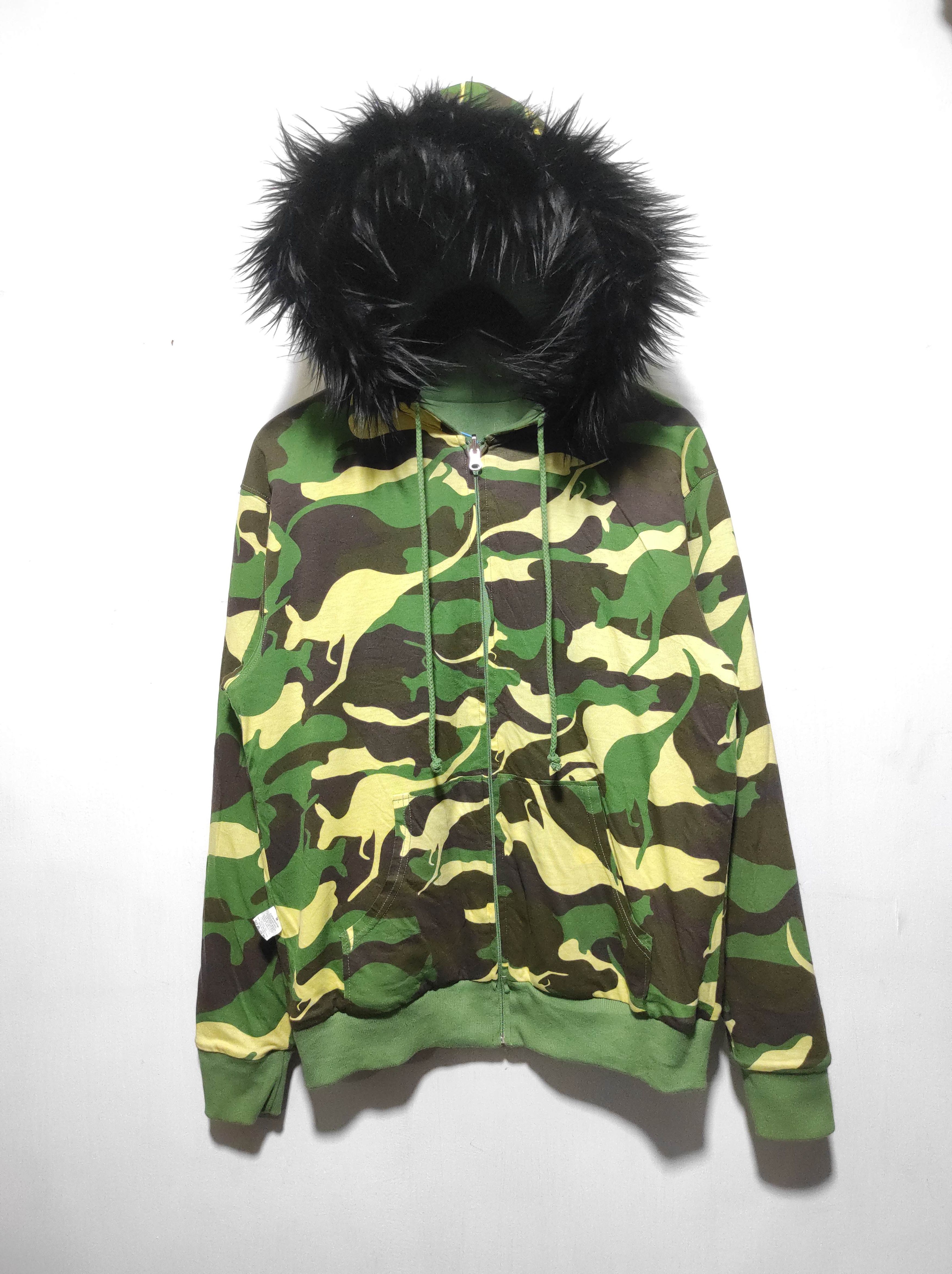Hysteric Glamour Reversible Australia Camo Fur Zip Hoodie Lgb style Size US M / EU 48-50 / 2 - 3 Thumbnail