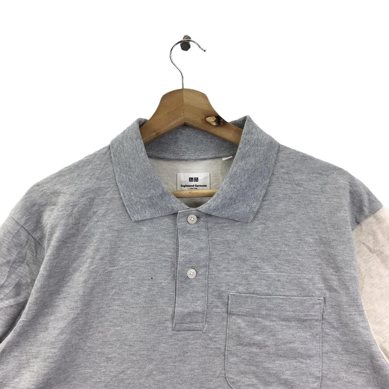 Uniqlo Vtg ENGINEERED GARMENTS x UNIQLO Striped Polo Tee Shirt Size US M / EU 48-50 / 2 - 2 Thumbnail