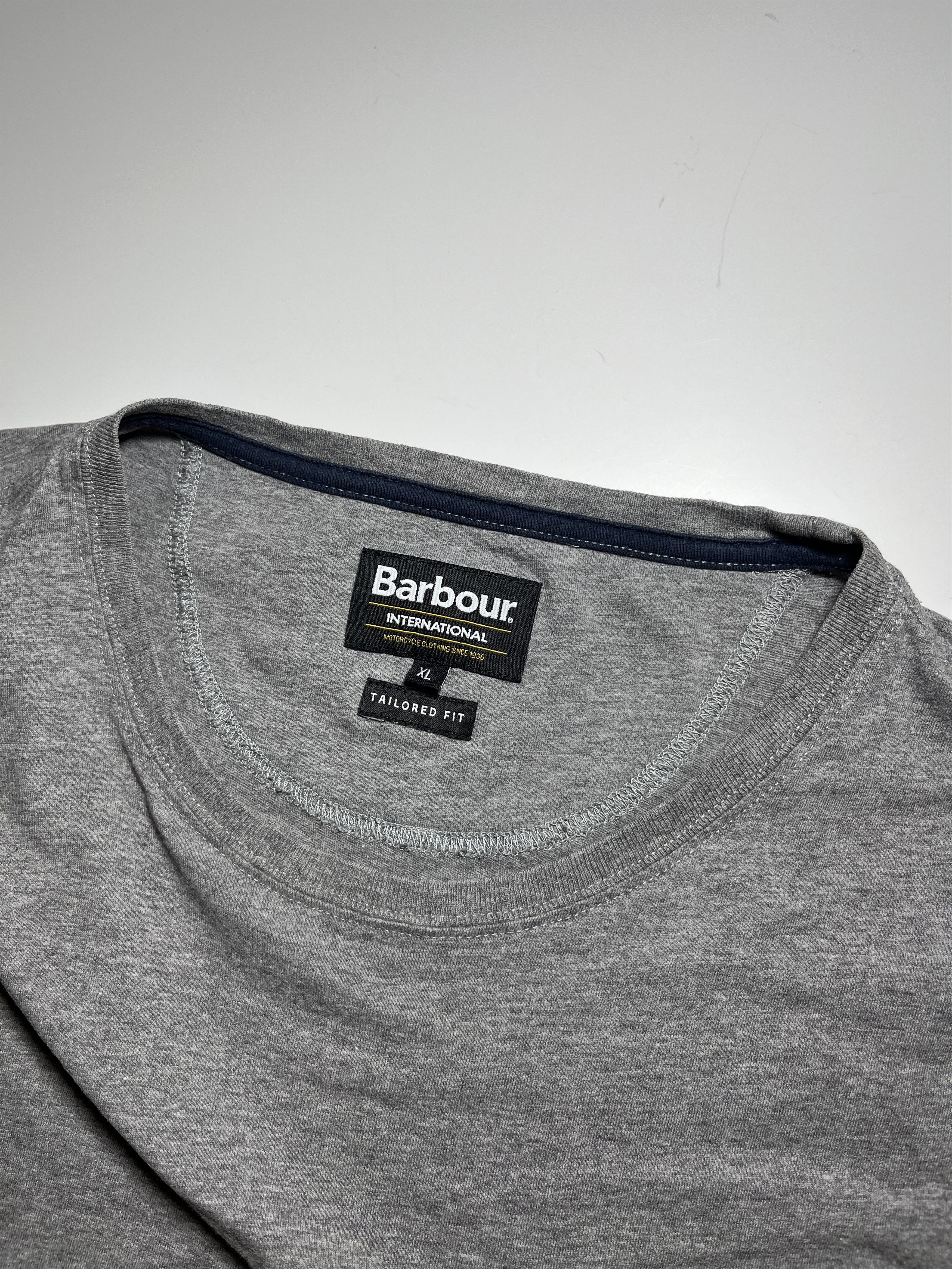 Barbour Barbour International Gray T-Shirt Size XL Size US XL / EU 56 / 4 - 8 Thumbnail