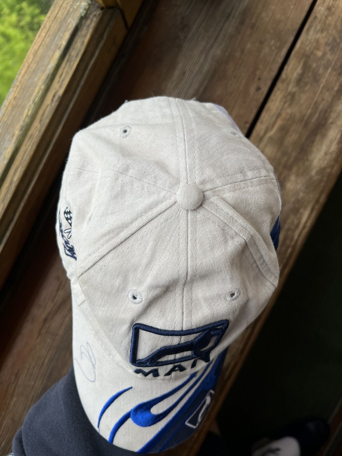Vintage Vintage Trucker Hat Y2K Man Racing Cap Size ONE SIZE - 8 Thumbnail