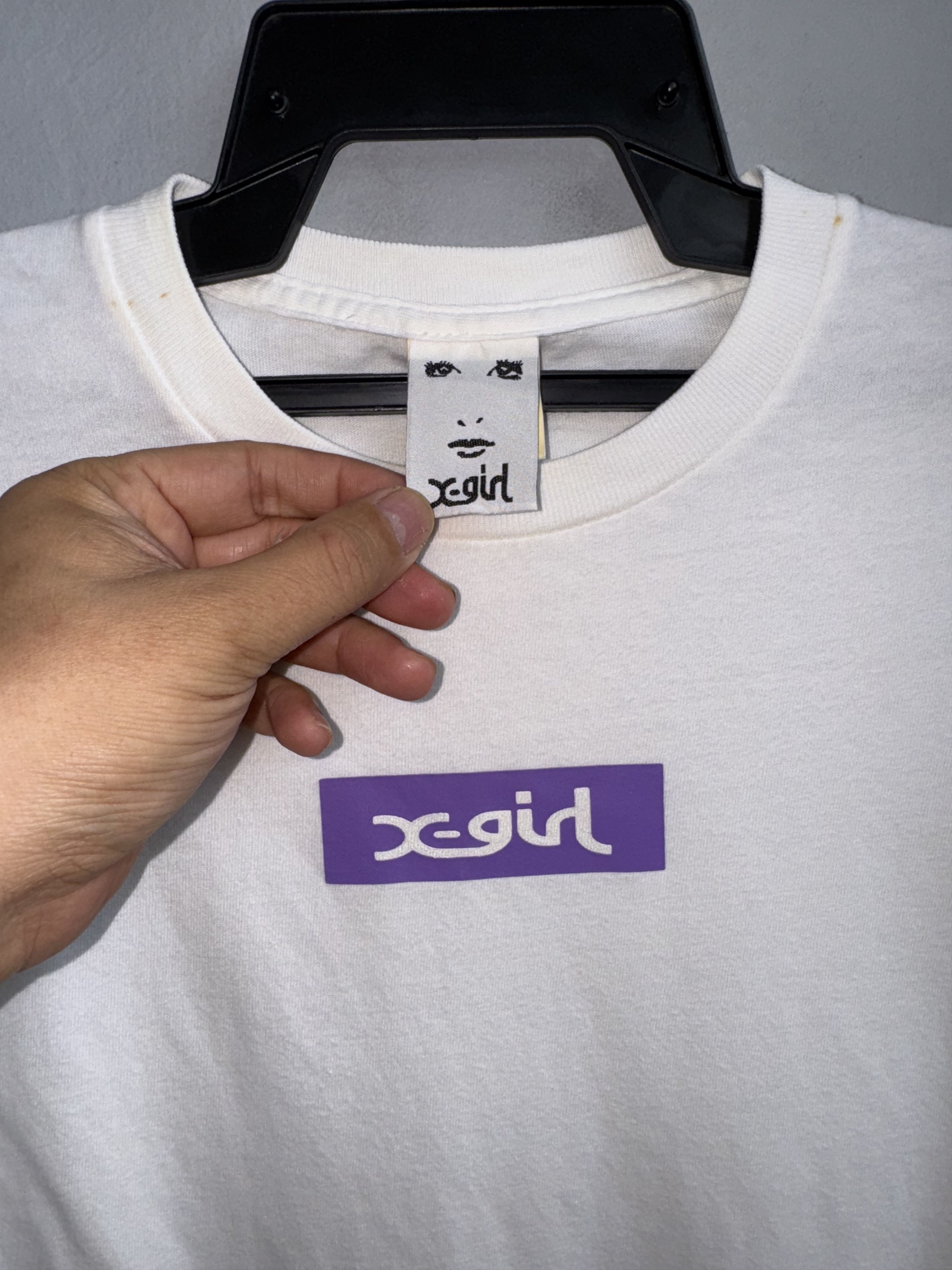 X-Girl X-girl Centre Box Logo Tee Size S / US 4 / IT 40 - 2 Thumbnail