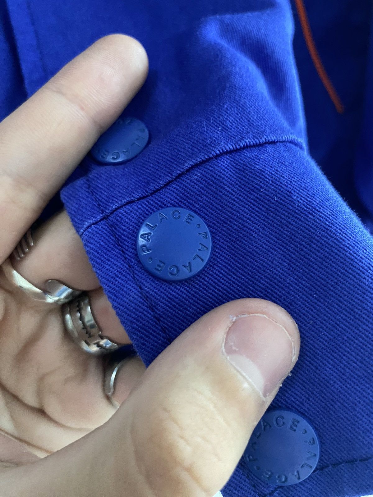 Palace Palace Patches Bomber – Summer ’22, Royal Blue Size US L / EU 52-54 / 3 - 10 Thumbnail