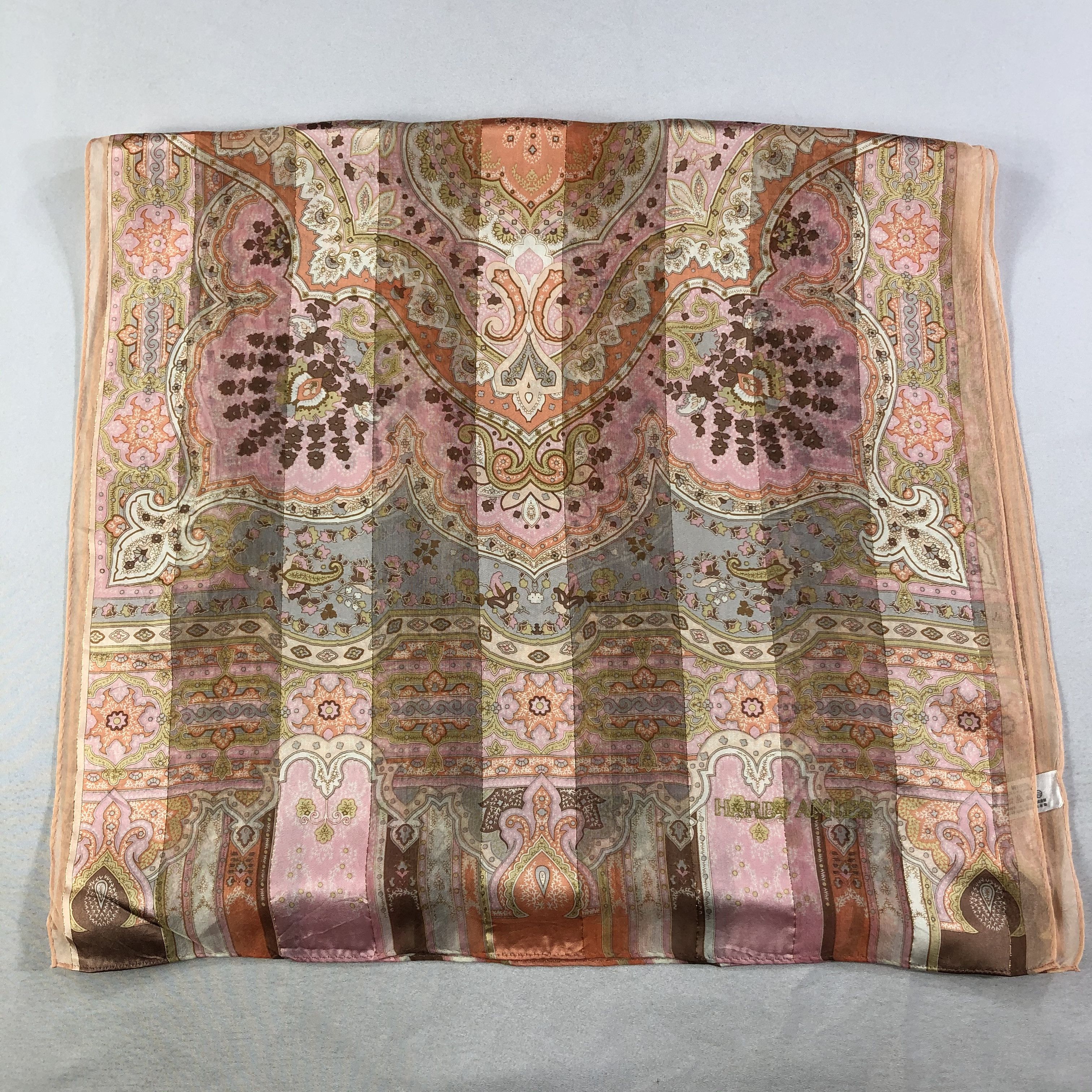 Hardy Amies Vintage Hardy Amies Silk Scarf Size ONE SIZE - 3 Thumbnail