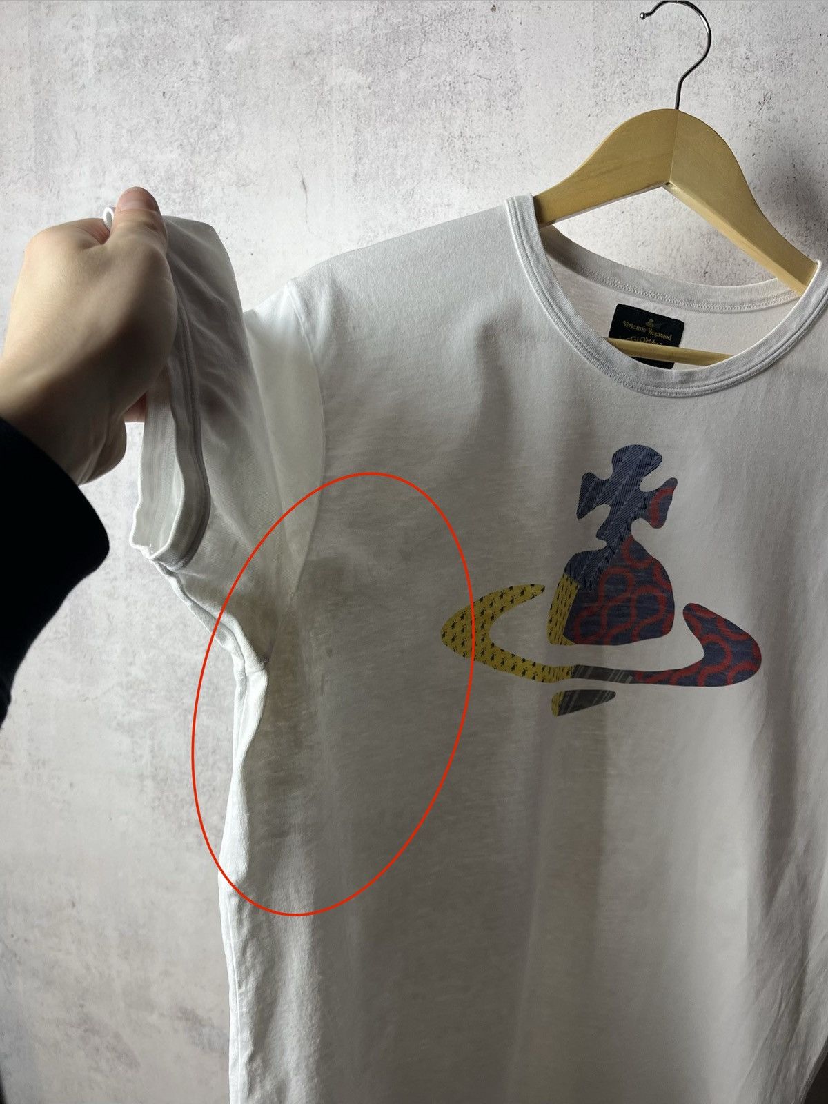 Vivienne Westwood Vivienne Westwood Anglomania Big Logo T-shirt Rare Hype Y2K Size US XL / EU 56 / 4 - 5 Thumbnail