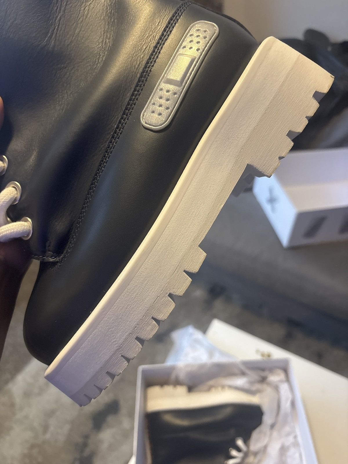 PDF PDF chanel strada high gum leather Blu 1312 Size US 6 / EU 39 - 3 Thumbnail