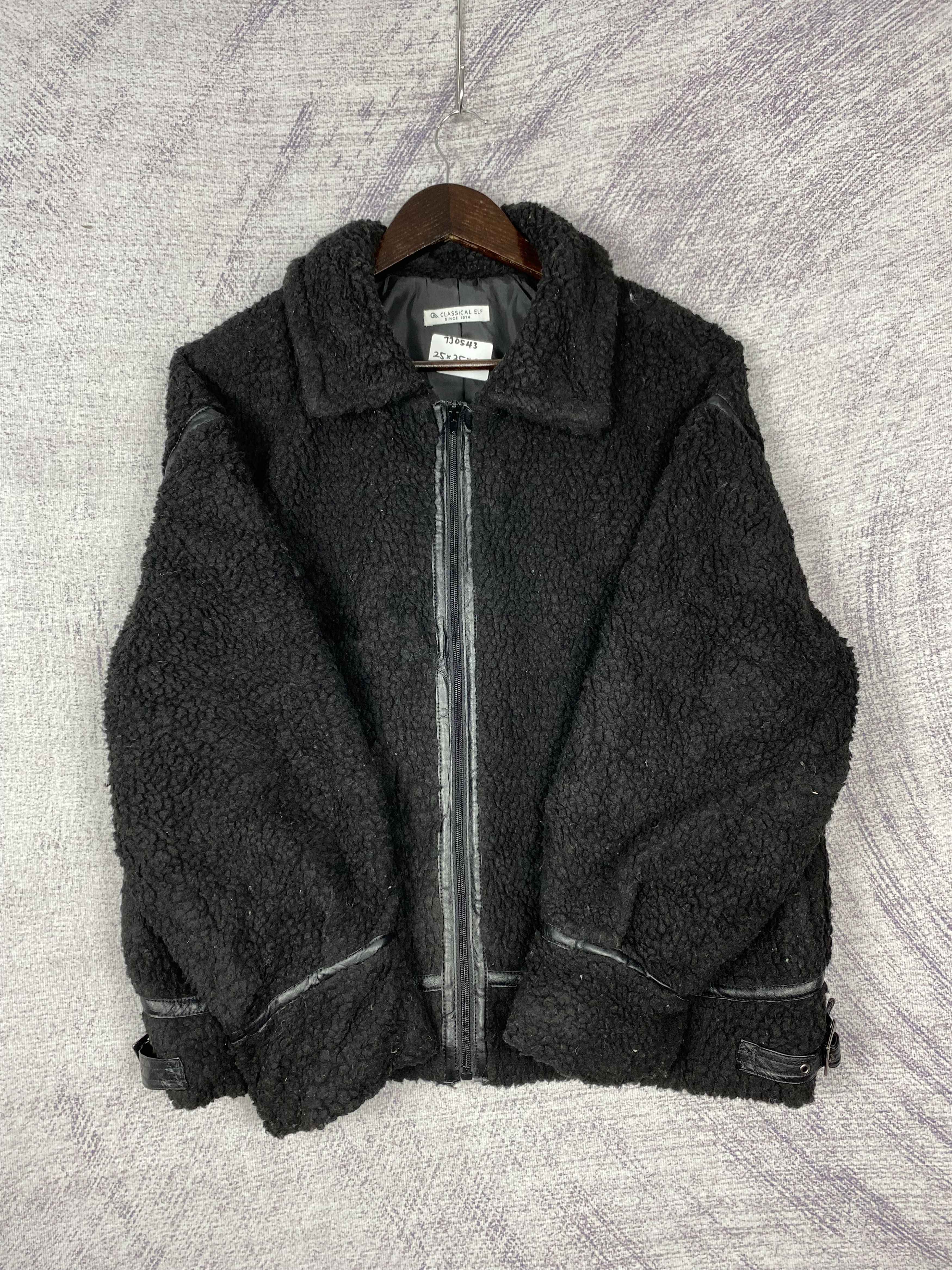 Japanese Brand Vintage Classical Elf Zip Up Sherpa Jacket Size US XL / EU 56 / 4 - 4 Thumbnail