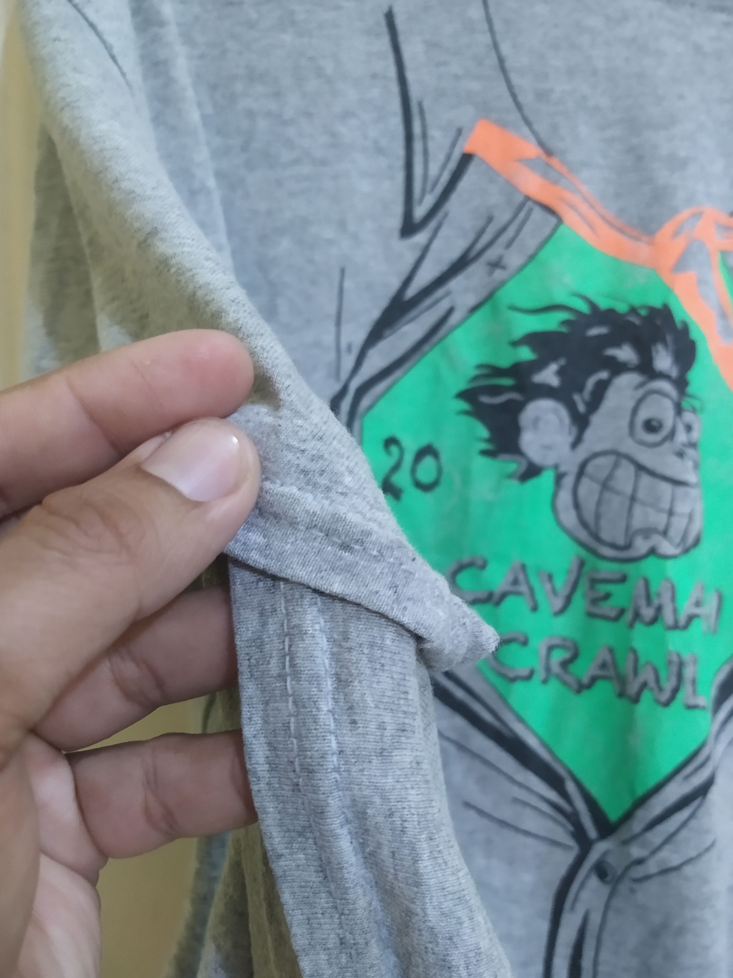 Vintage Caveman Crawl casual shirt Size US XL / EU 56 / 4 - 4 Thumbnail