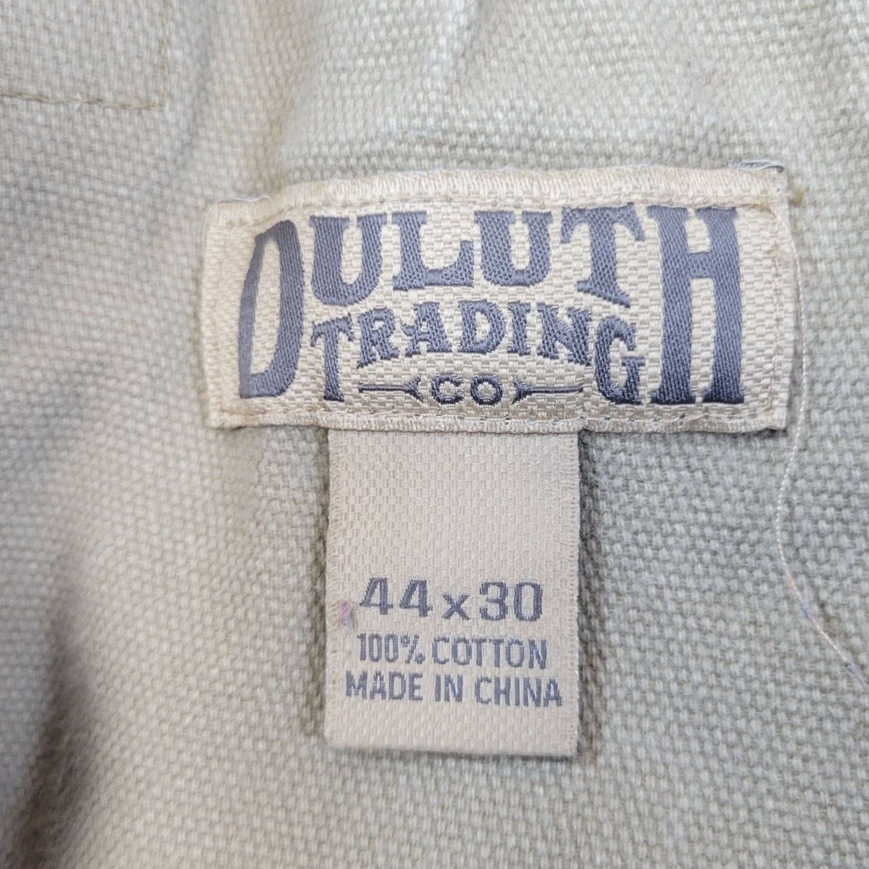 Vintage Duluth Mens Cargo Pants Beige 42X30 Workwear Pants Men Regular Size 42 Inseam 30 Cargo Beige Duluth Trading Mens Size 42X30 Size US 42 / EU 58 - 3 Thumbnail